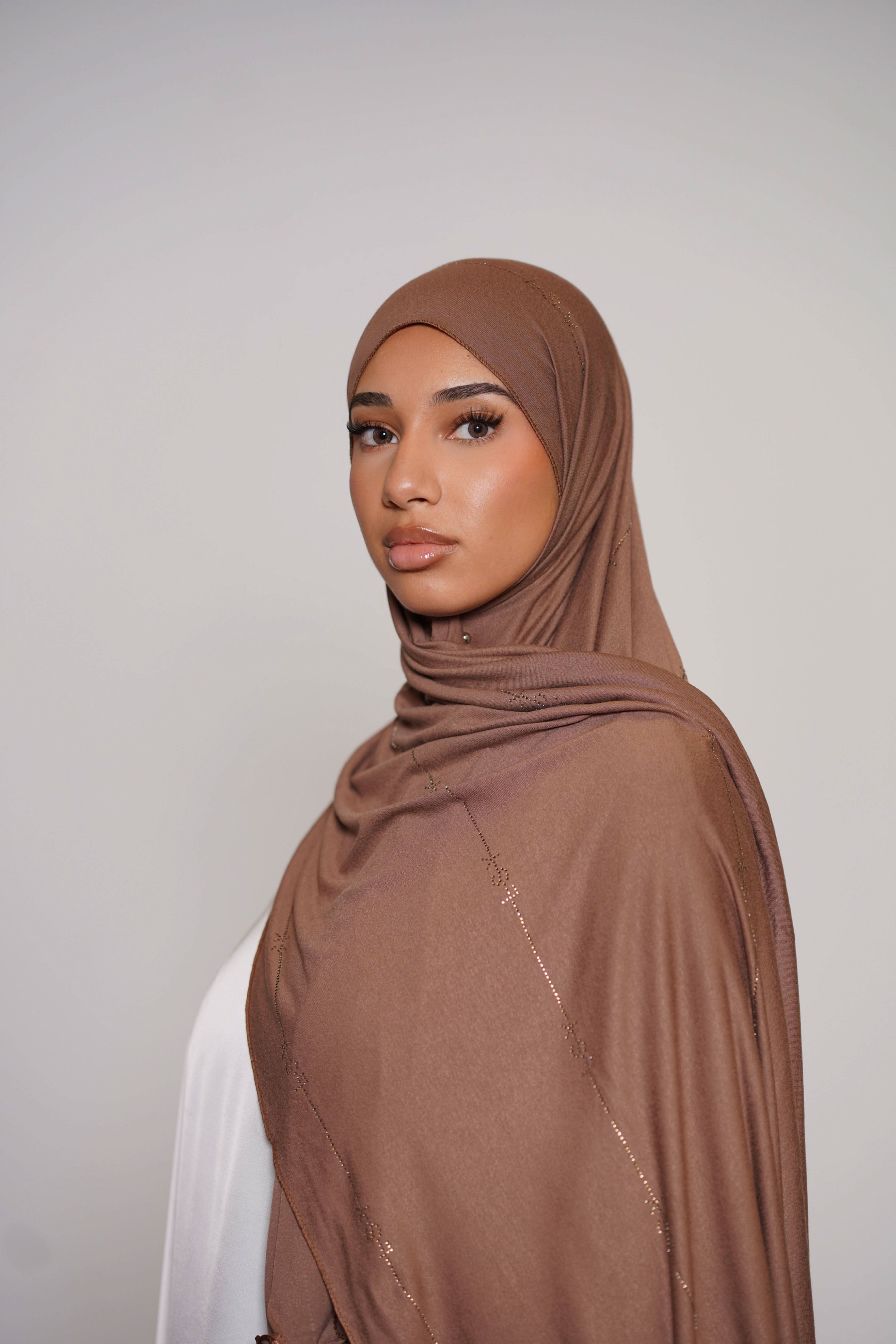 LSY Diamond Jersey - nude brown - Losyana.Shop