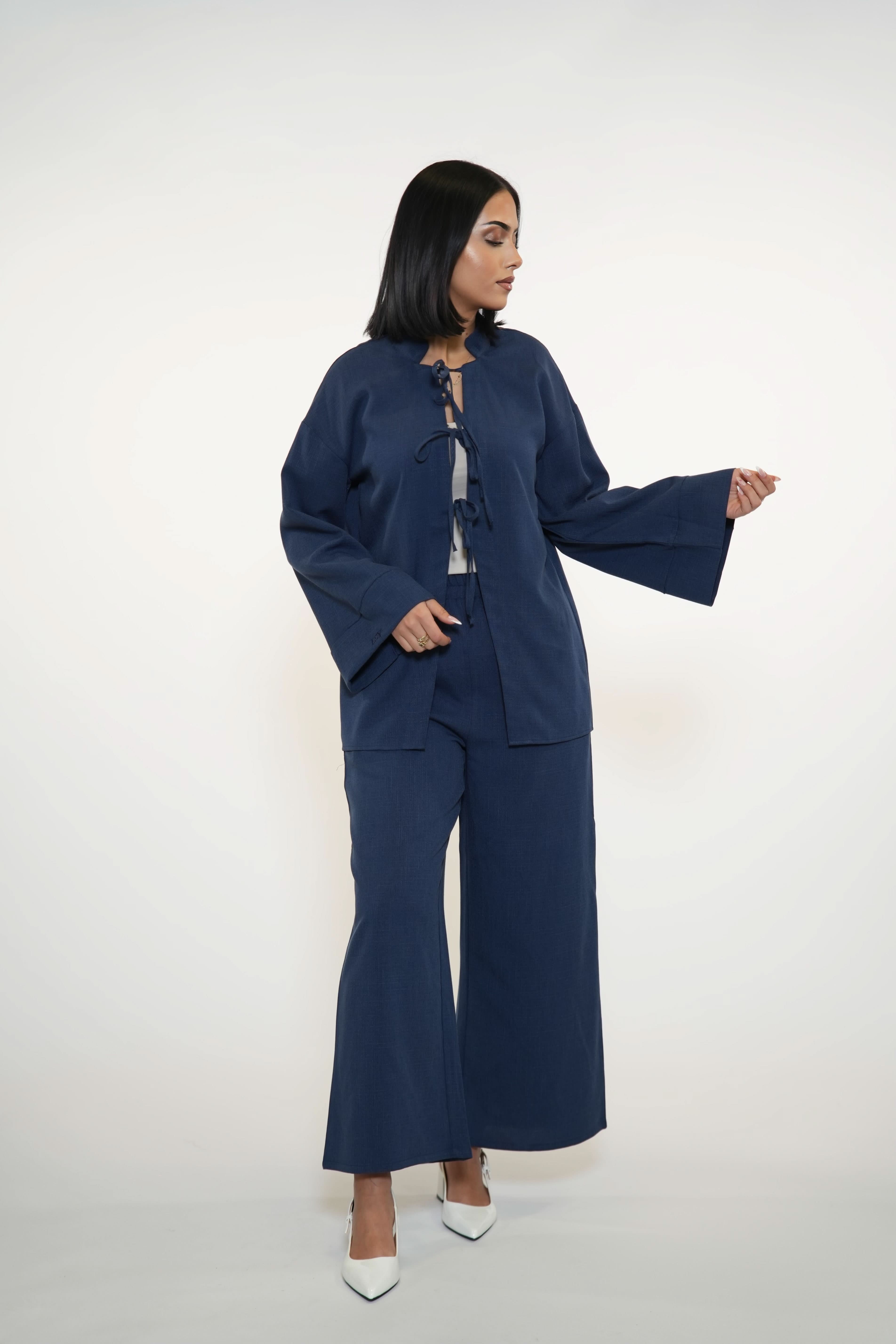 POSITANO EASE SET - NAVY - Losyana.Shop