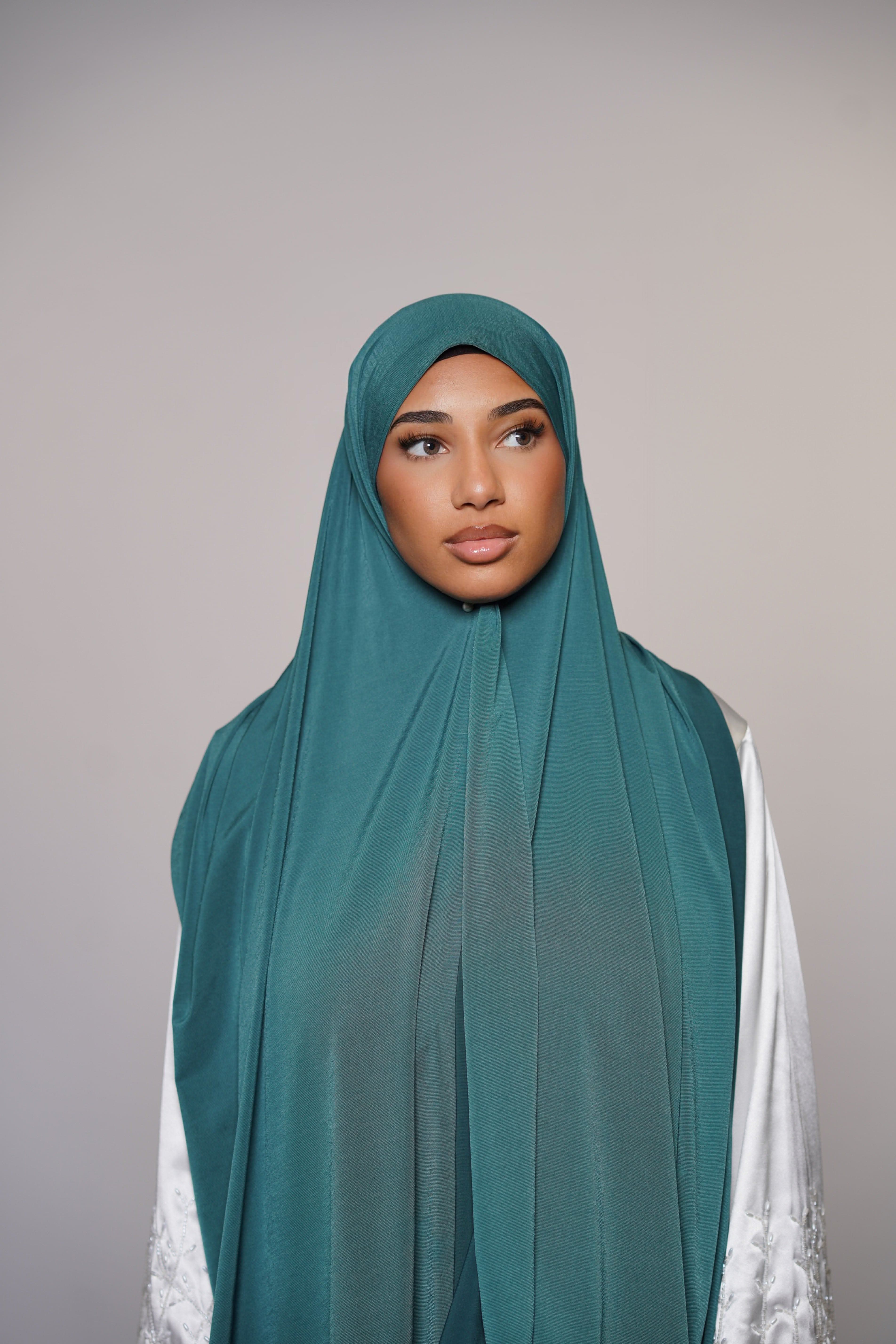 Satin Premium Jersey - royal green - Losyana.Shop