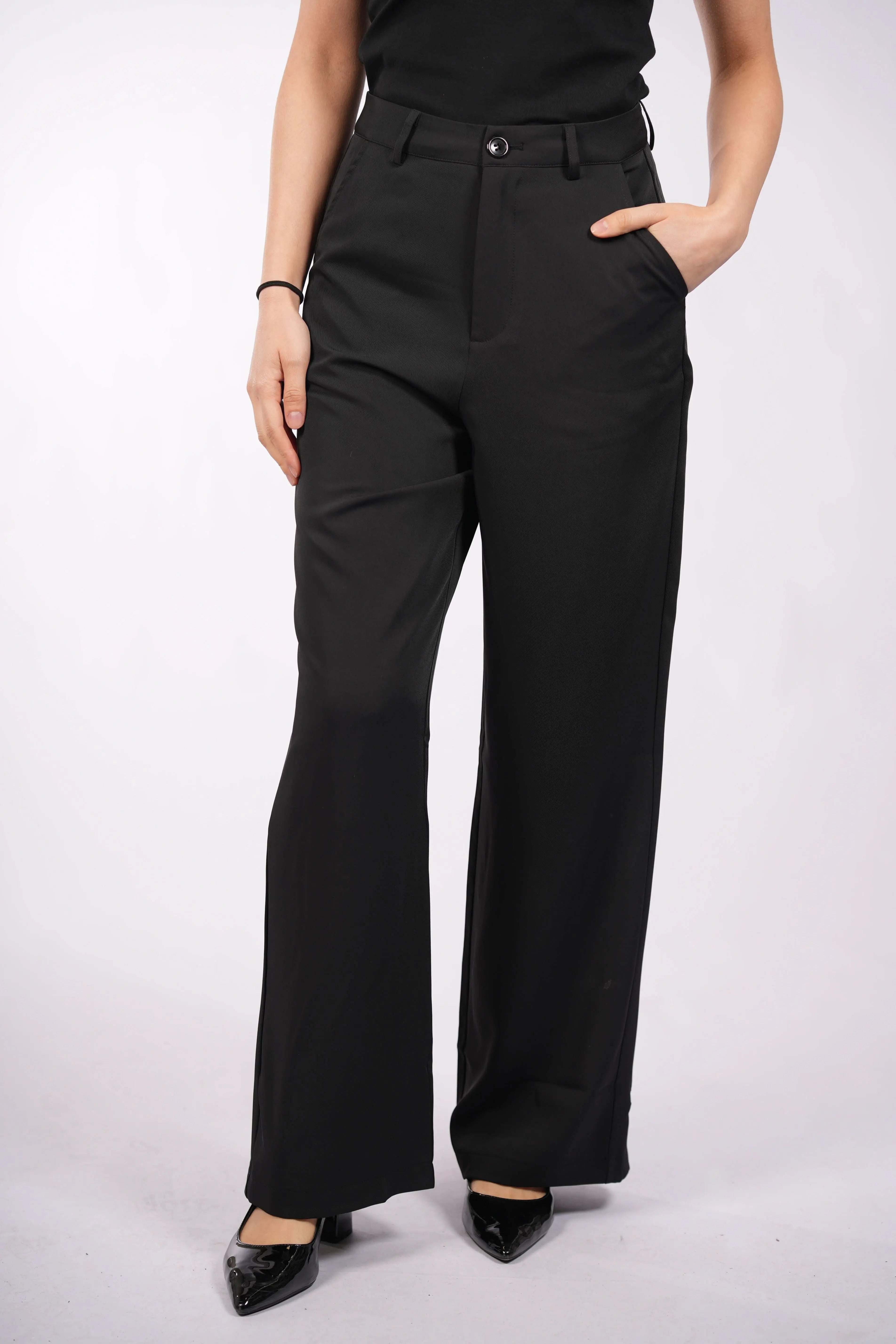 the palais pants - black Losyana.Shop