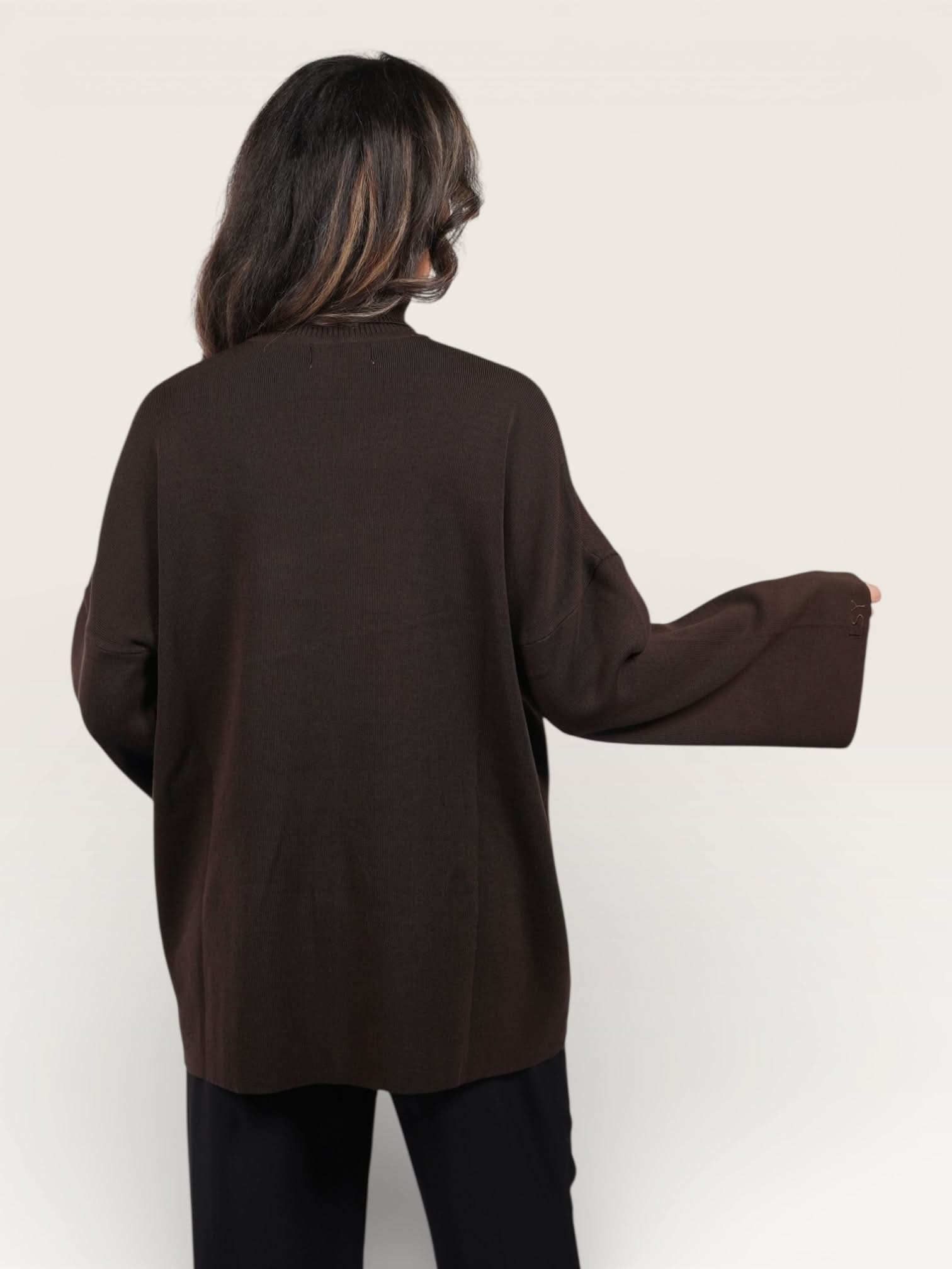 luxury knit - espresso - Losyana.Shop