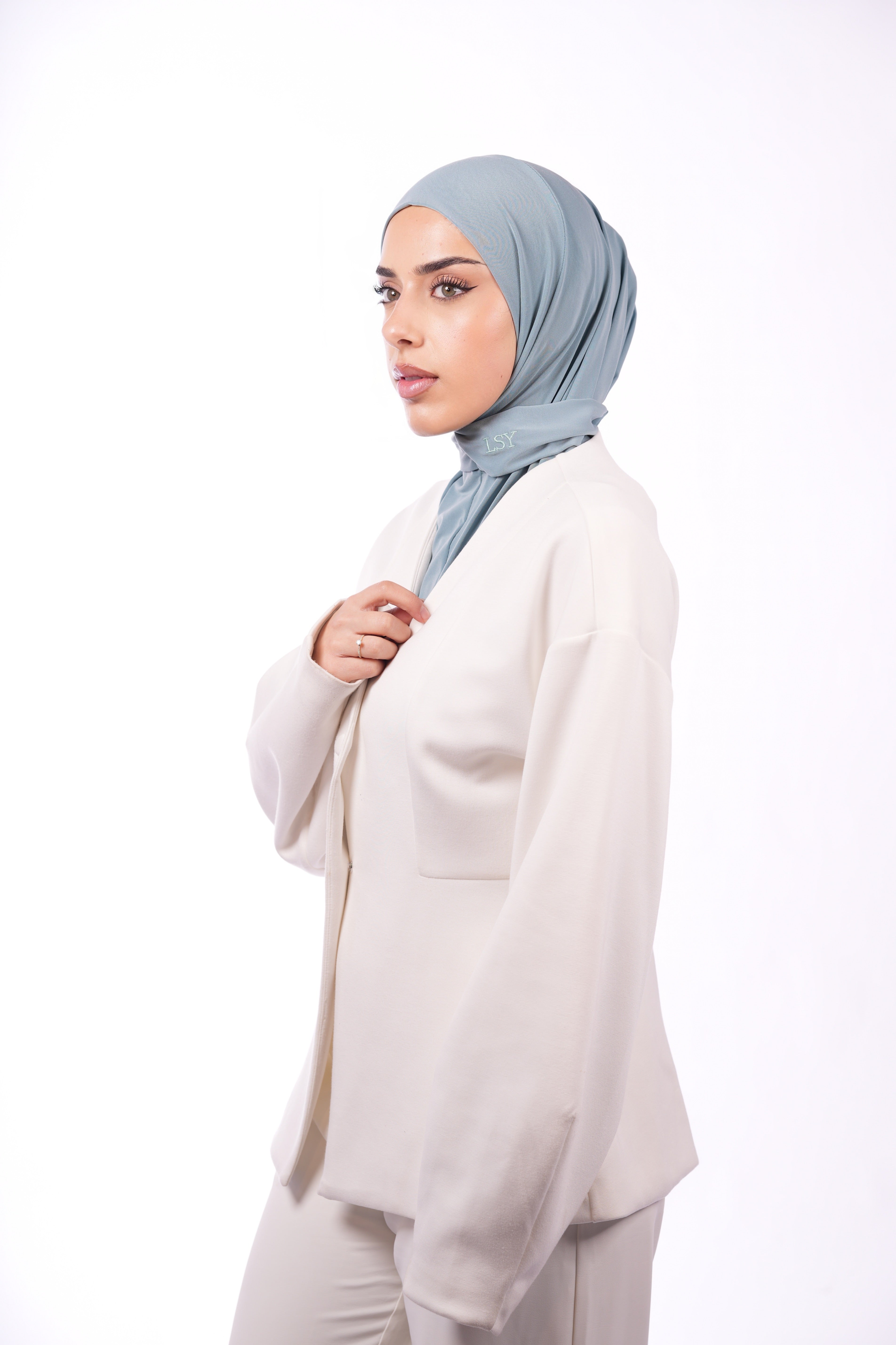 Instant Hijab - baby blue