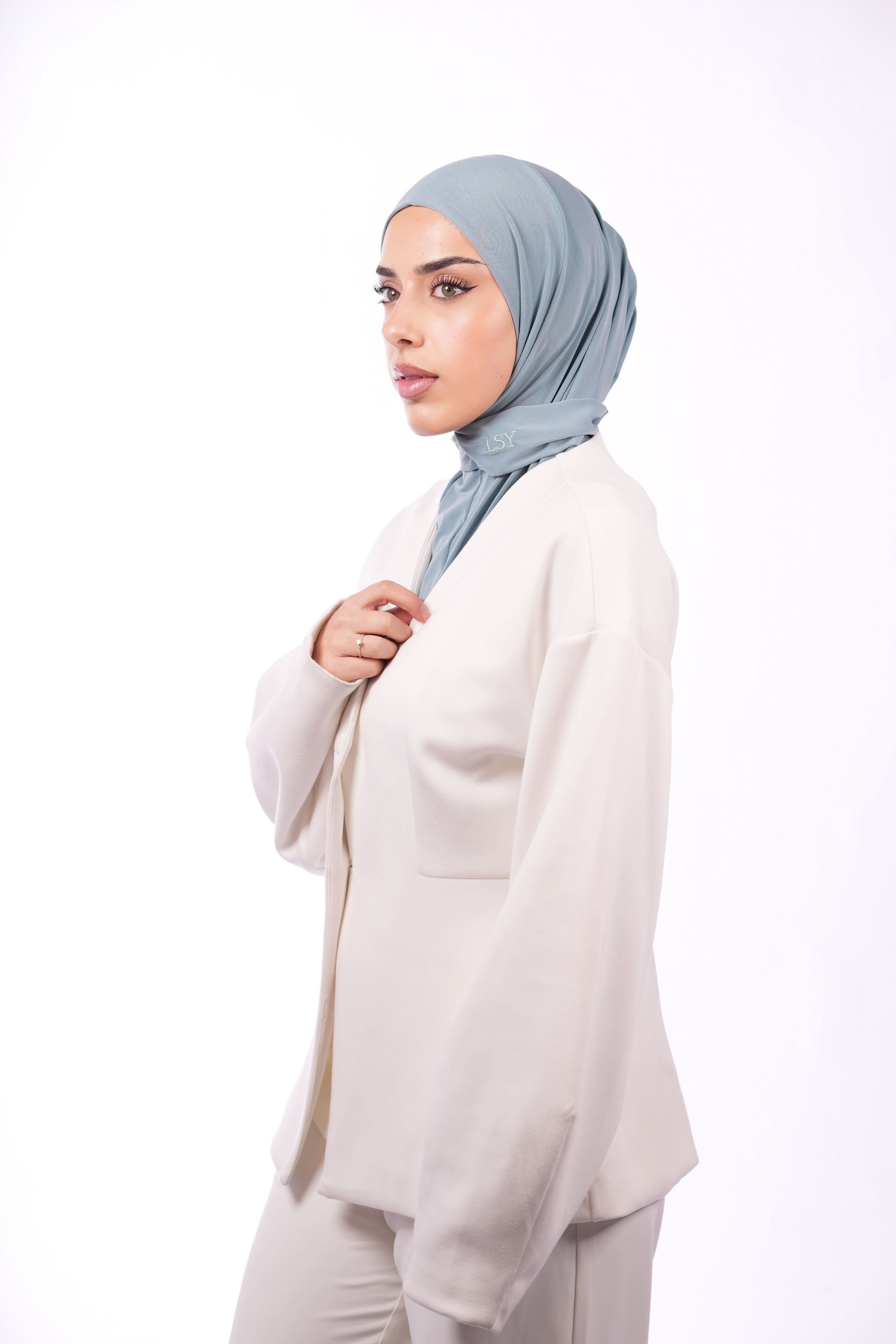 Instant Hijab - baby blue - Losyana.Shop