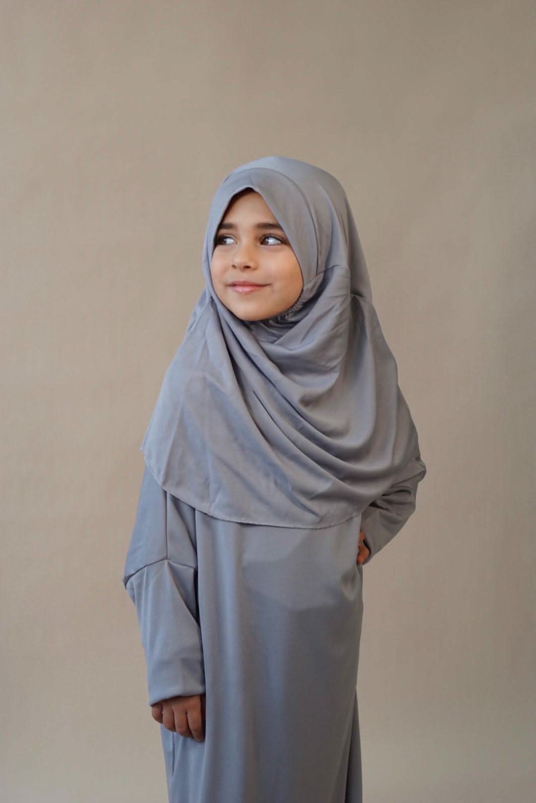 Kinder Gebetskleidung Jersey - Grey - Losyana.Shop