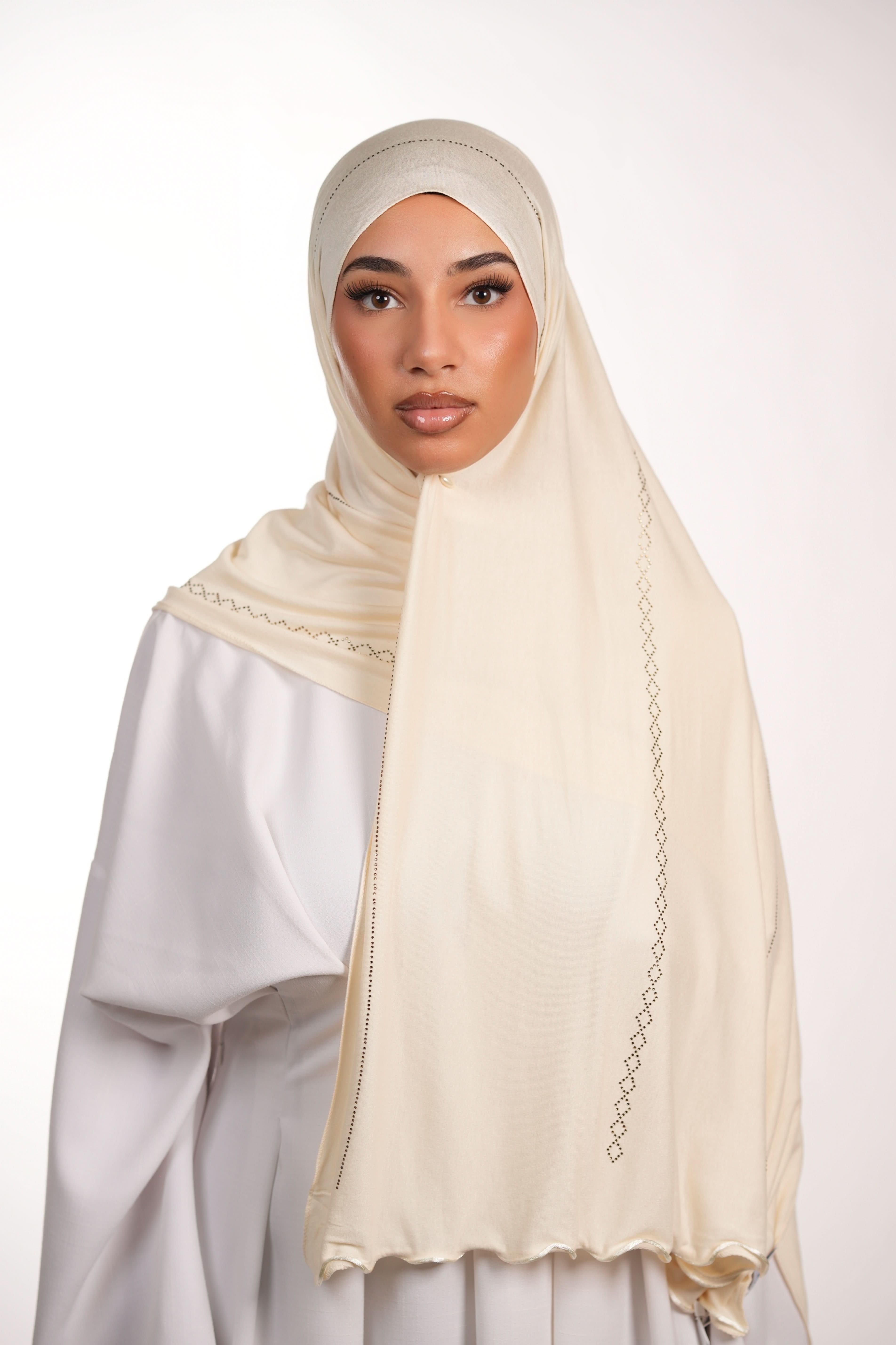 Diamond Jersey 3 - ivory - Losyana.Shop