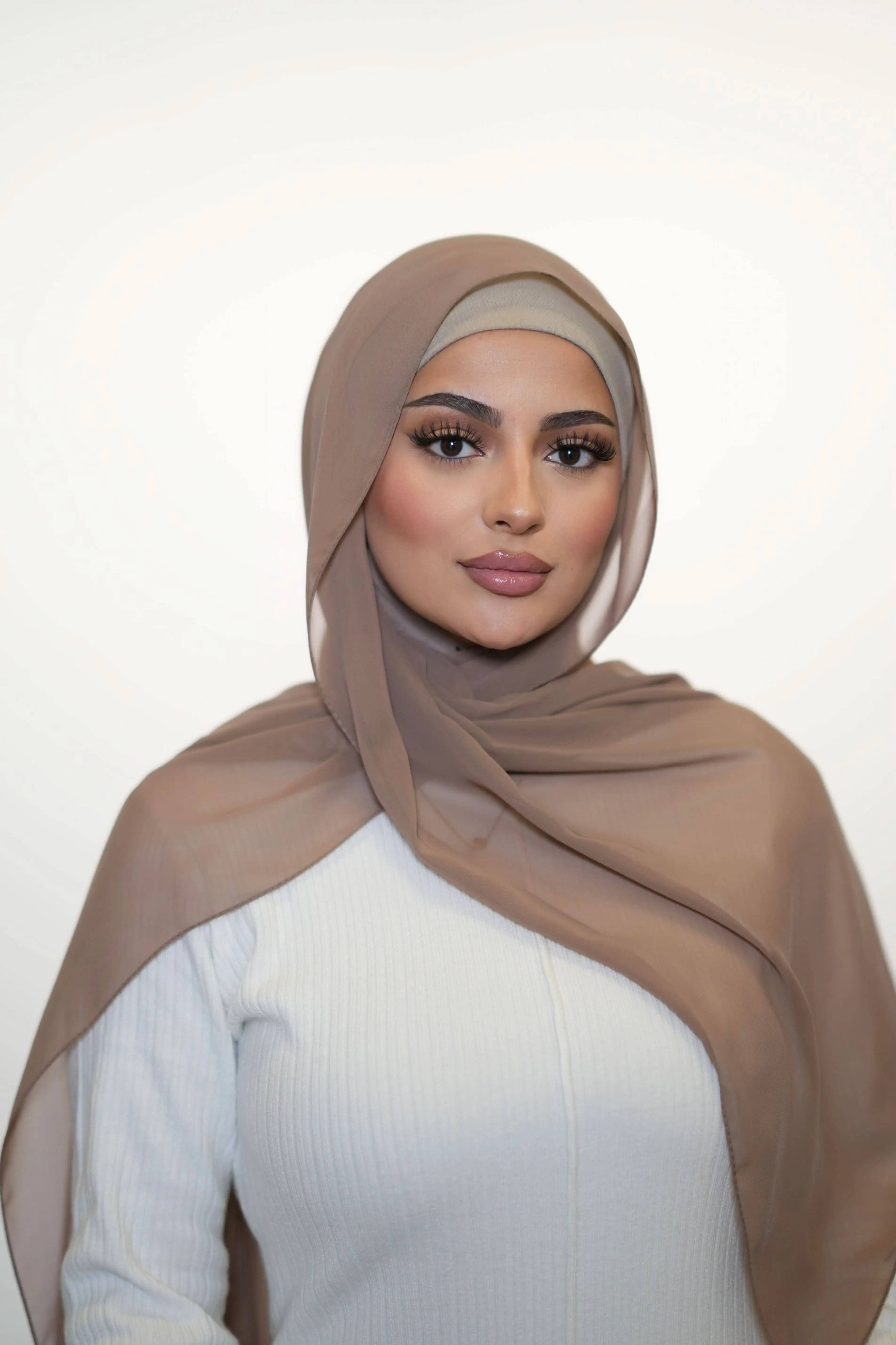 Chiffon - Light Brown - Losyana.Shop