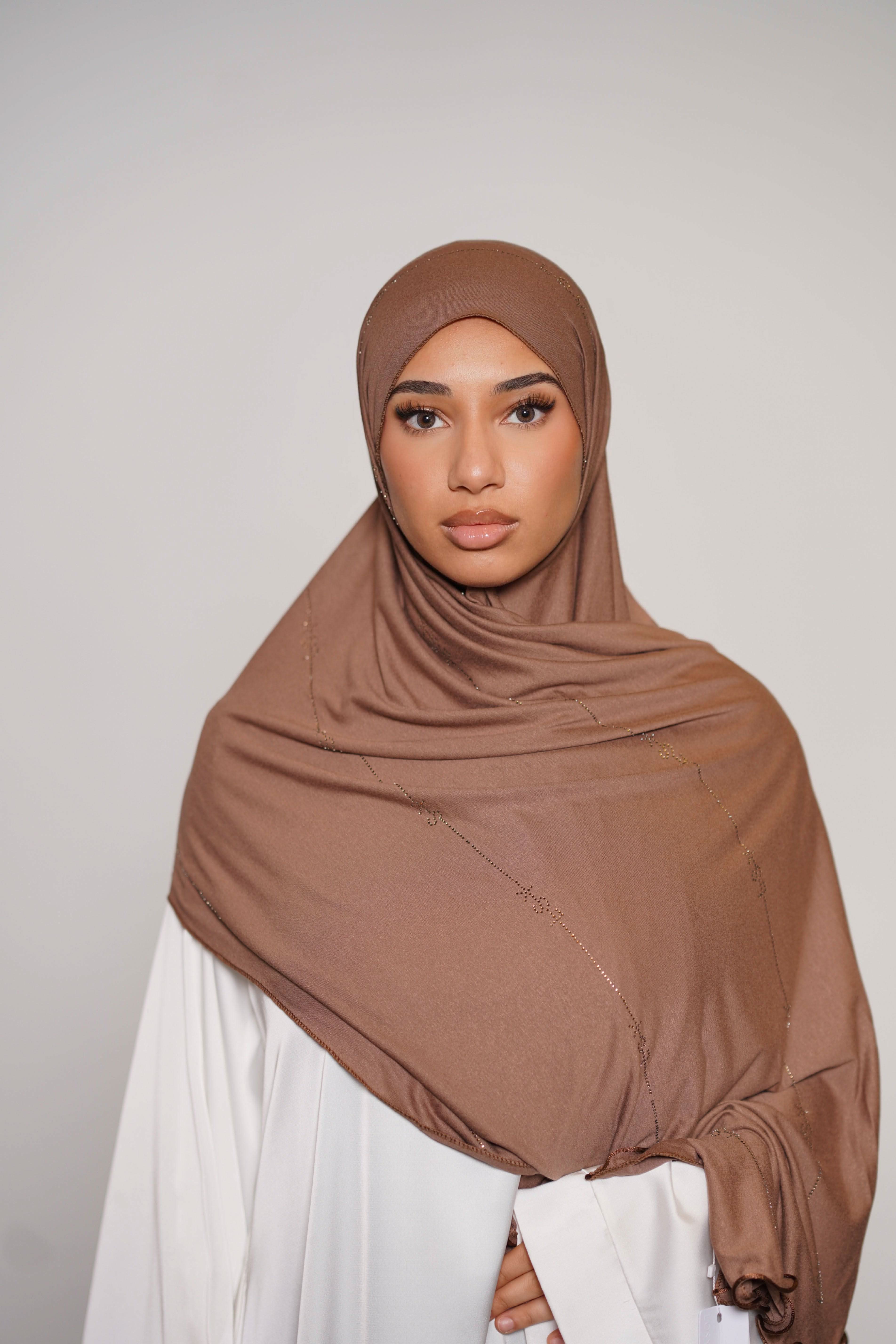 LSY Diamond Jersey - nude brown - Losyana.Shop