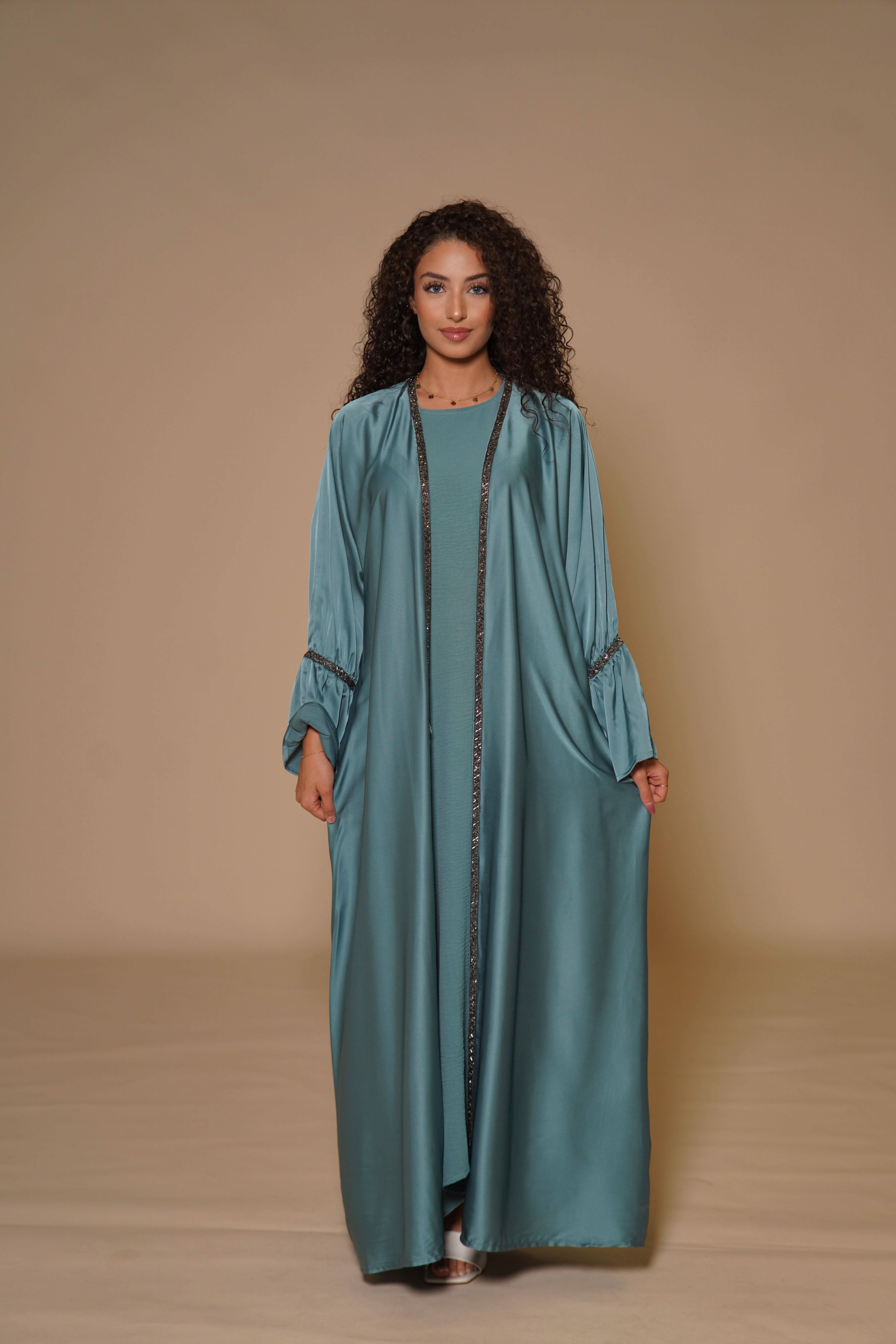 Satin Set - sky blue - Losyana.Shop