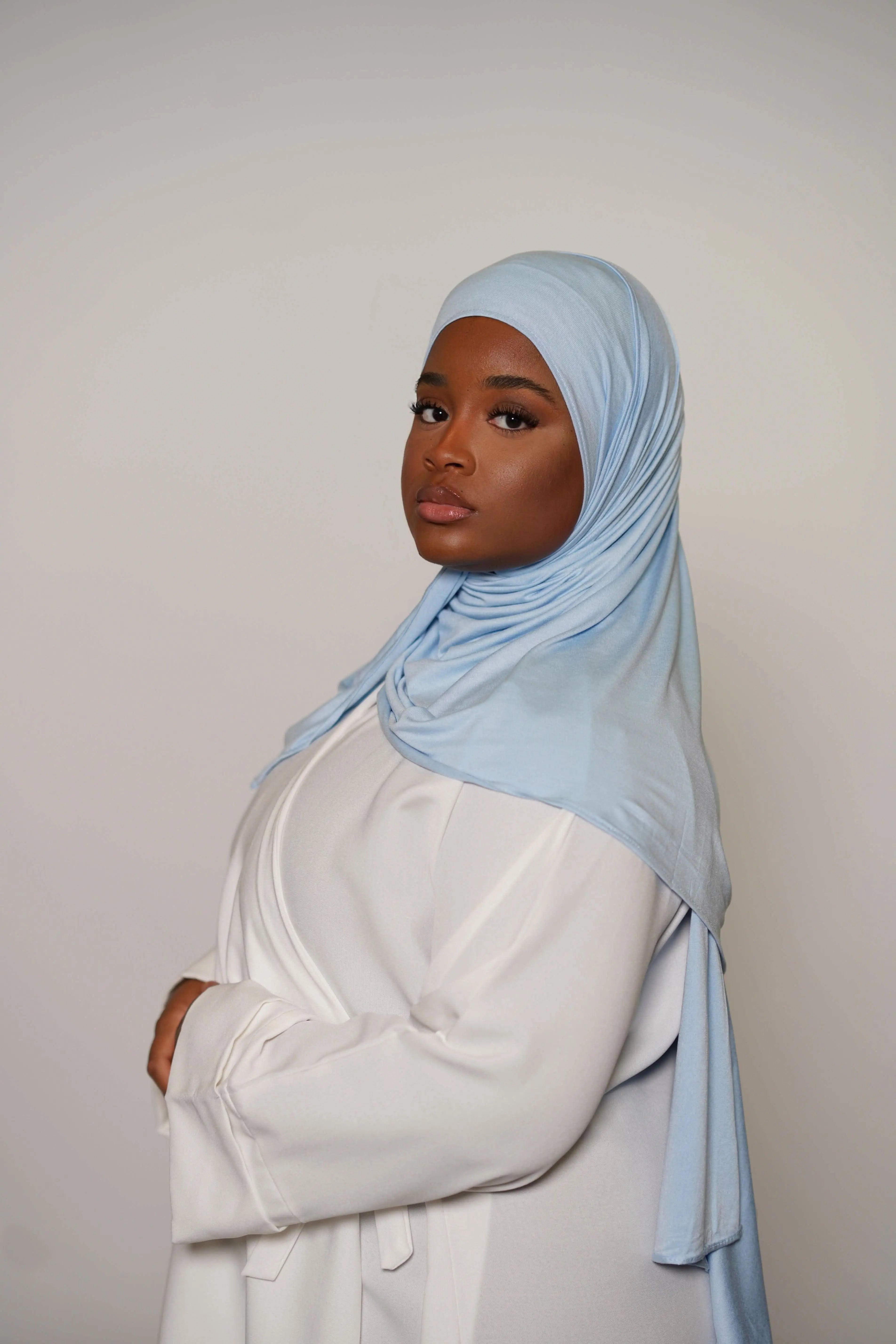 Jersey - baby blue - Losyana.Shop