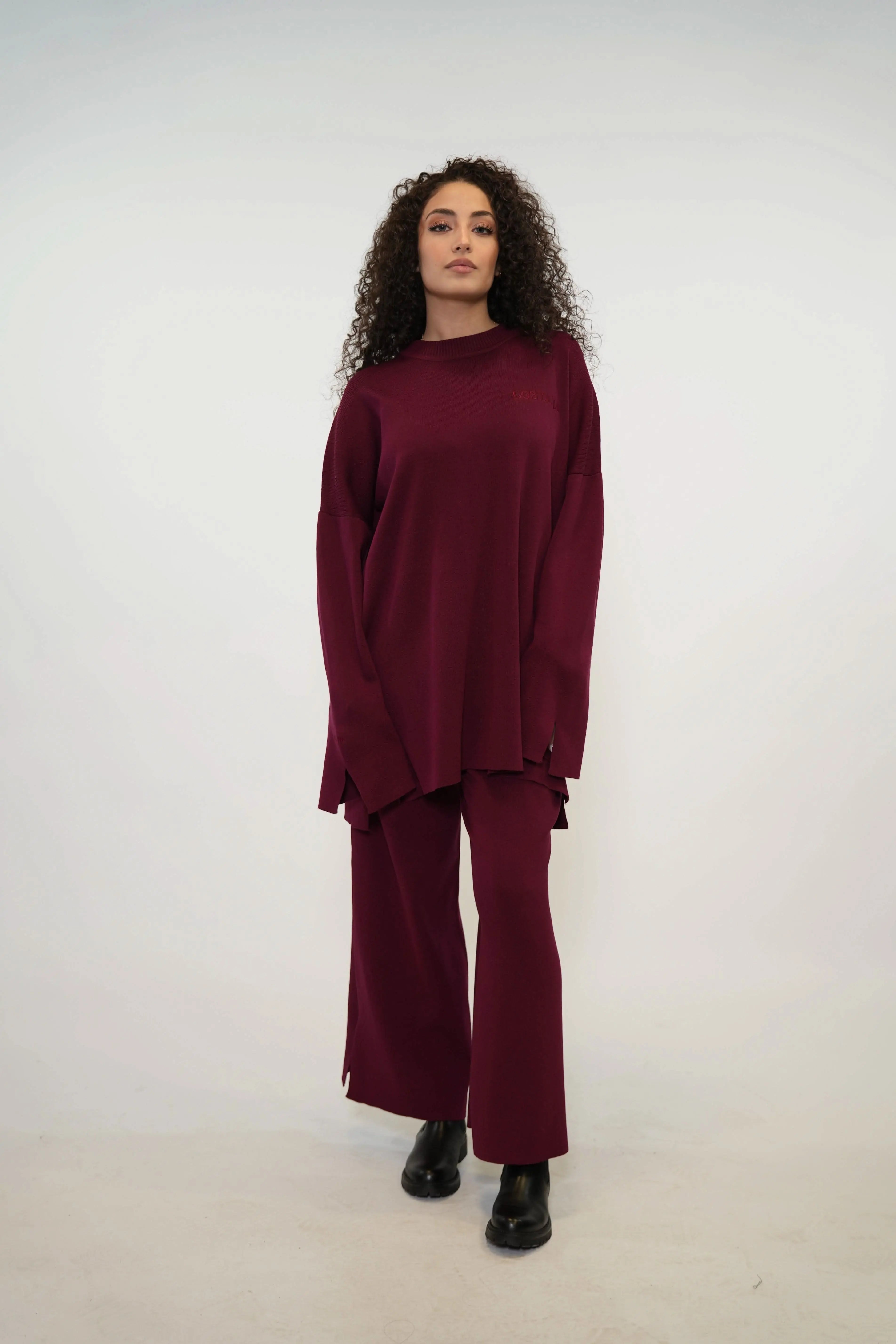 Signature Cotton Set - Bordeaux - Losyana.Shop