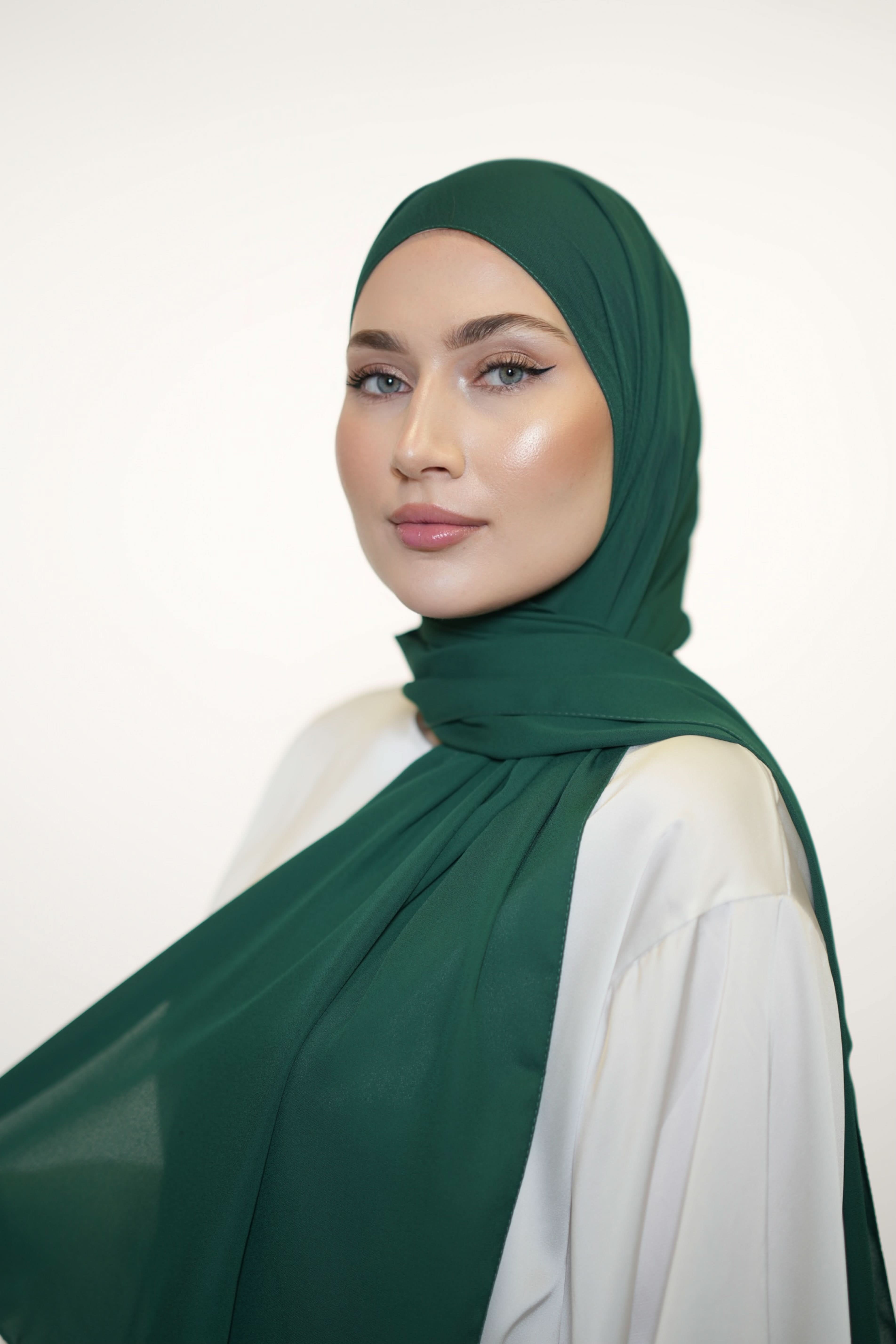 Crepe - royal green - Losyana.Shop