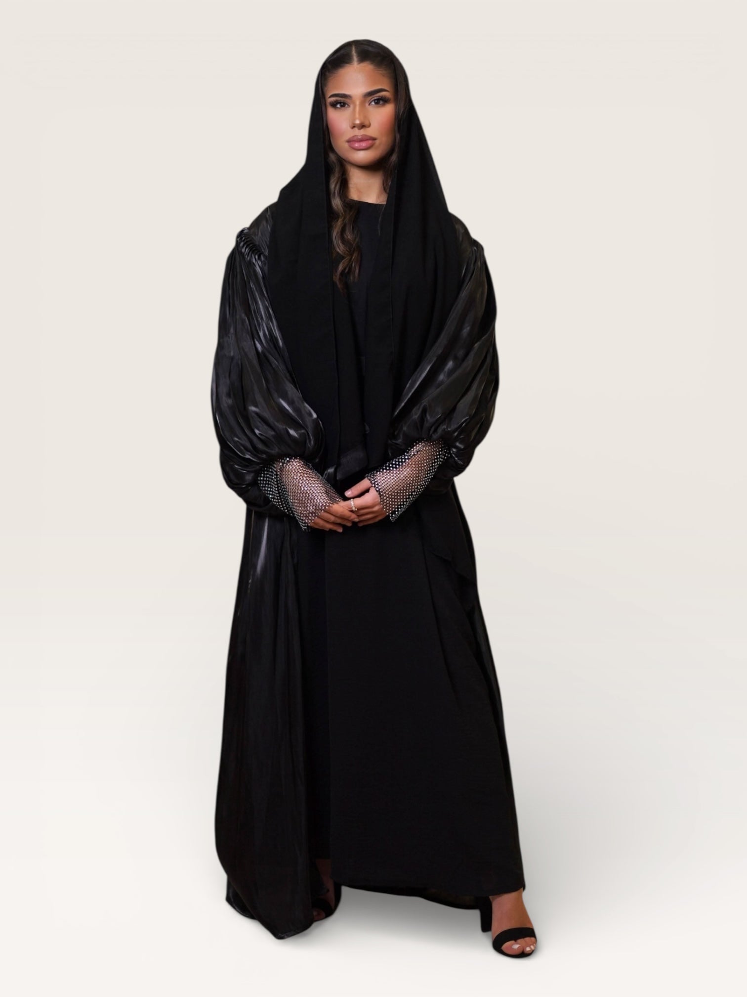Emirate abaya - black