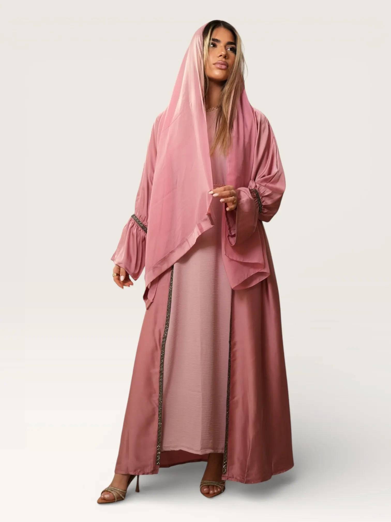 Satin Set - Pink - Losyana.Shop