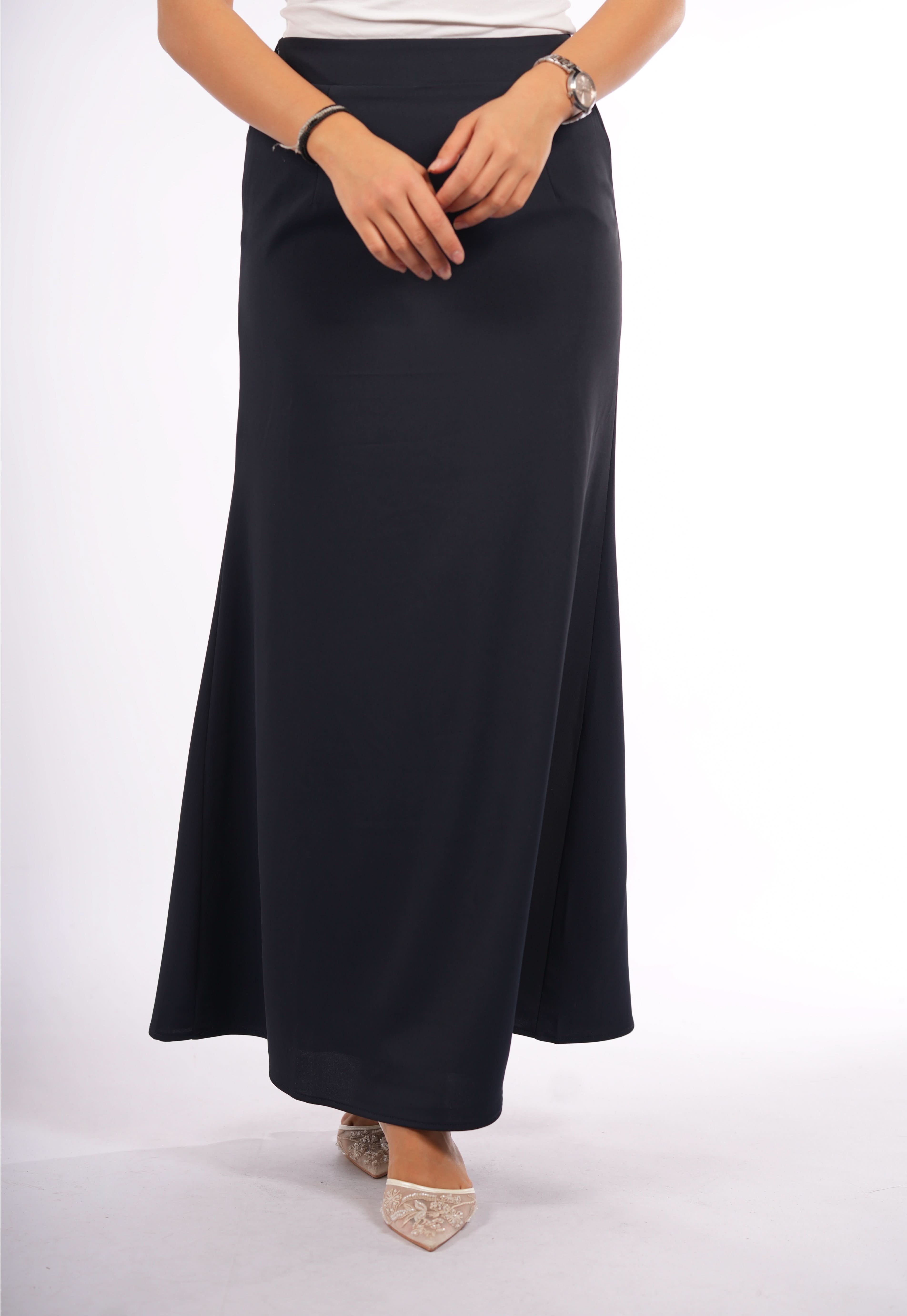 old vienna skirt - navy - Losyana.Shop