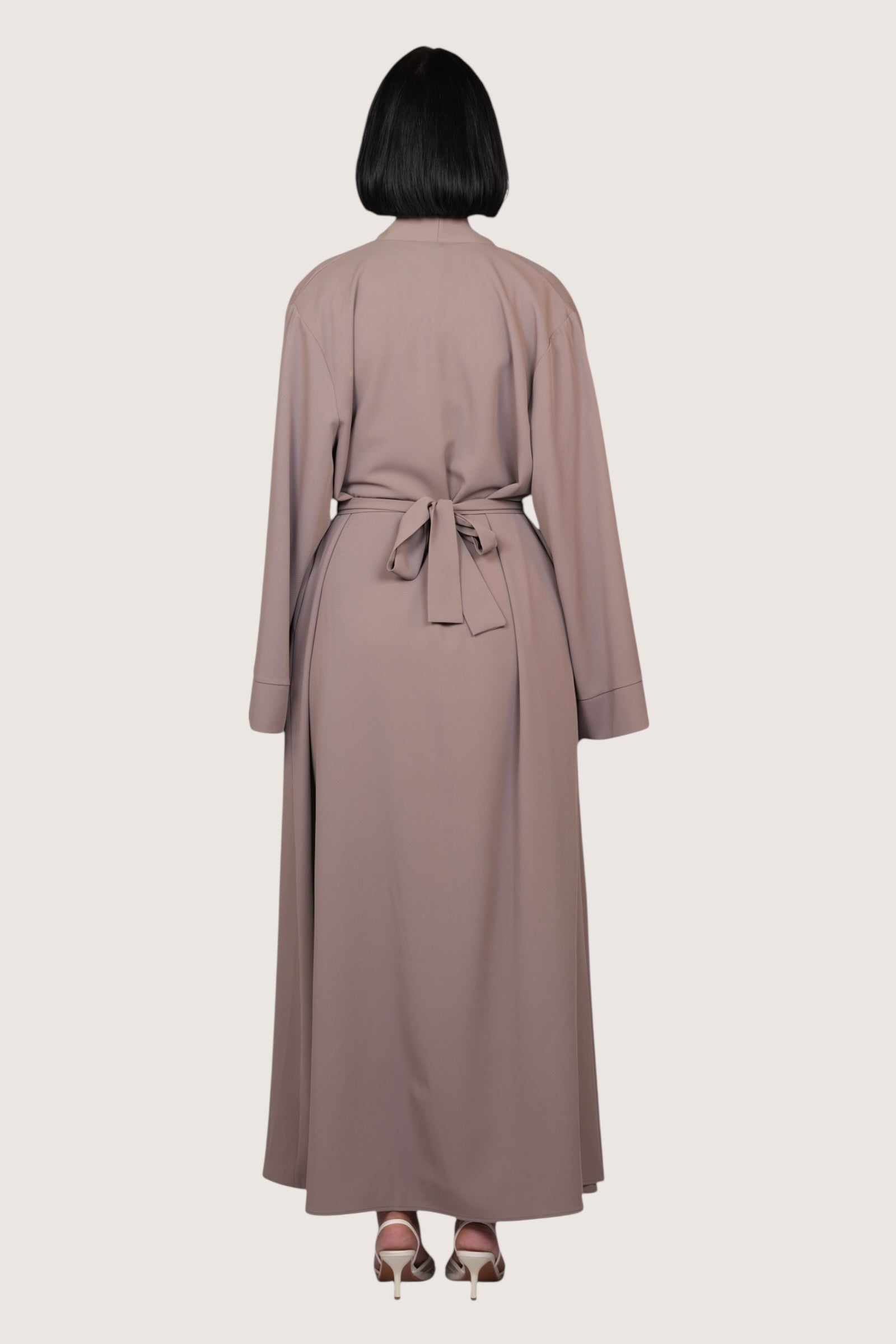 kimono abaya - stone