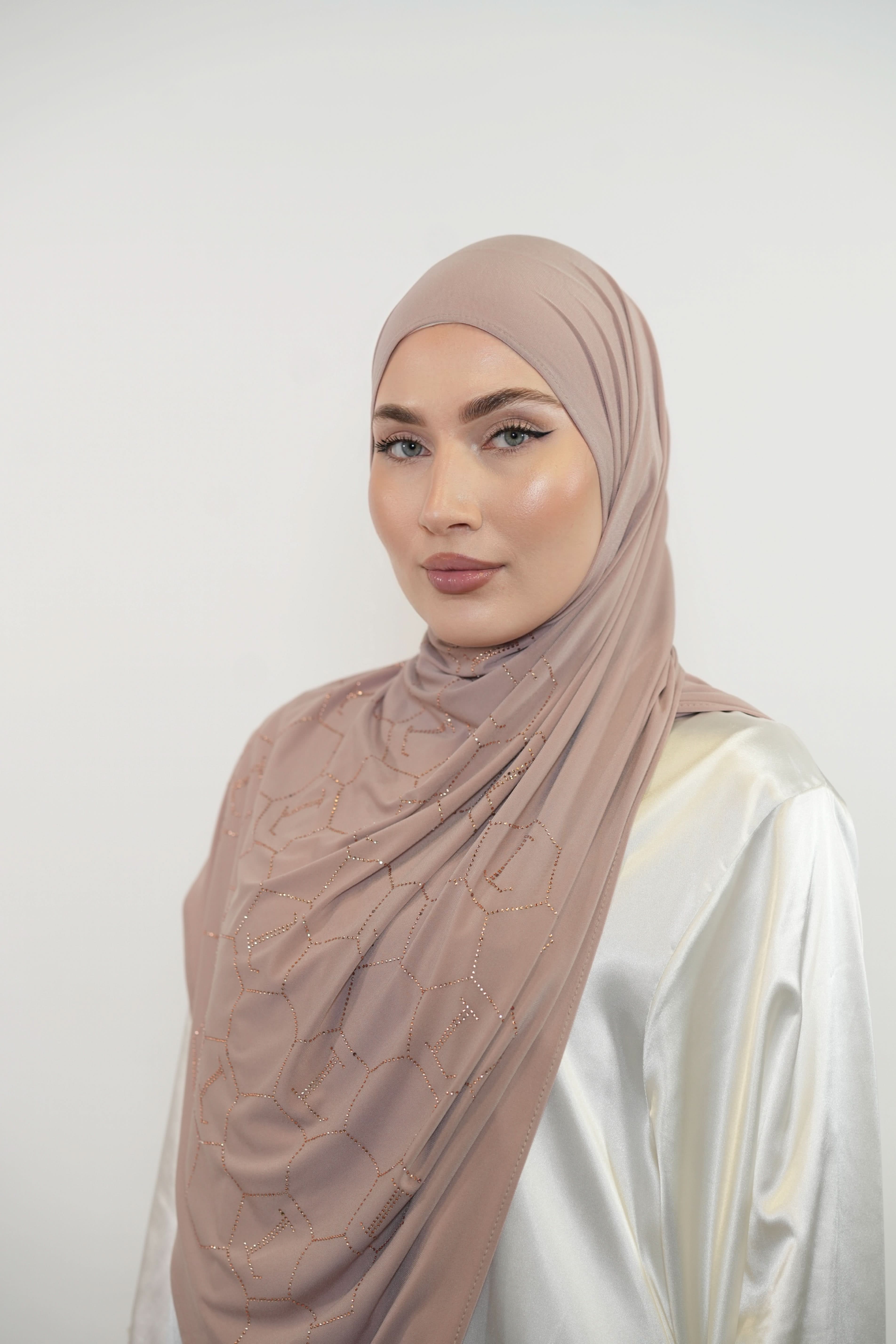 Premium Jersey Strass “L” - old rose - Losyana.Shop