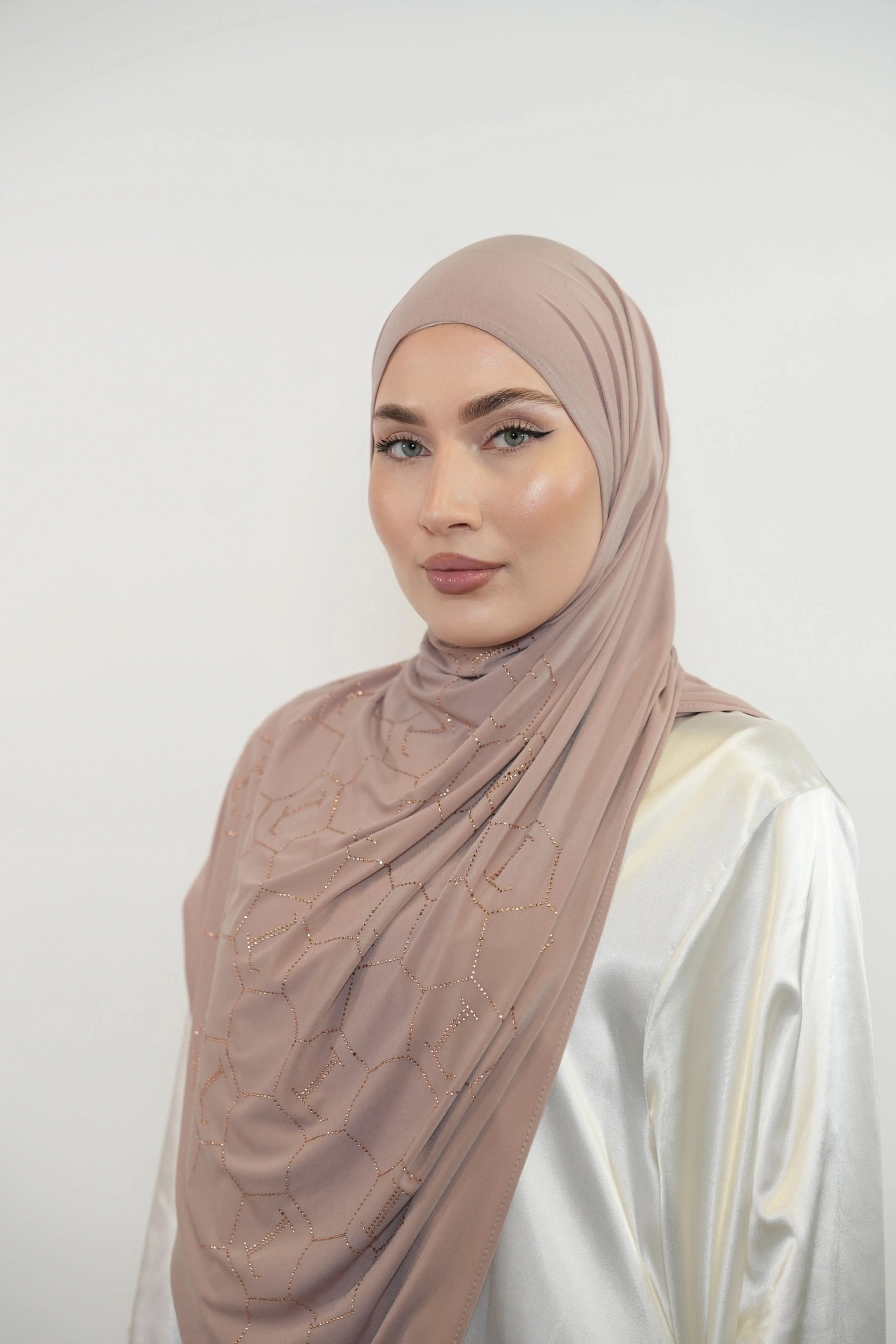 Premium Jersey Strass “L” - old rose - Losyana.Shop