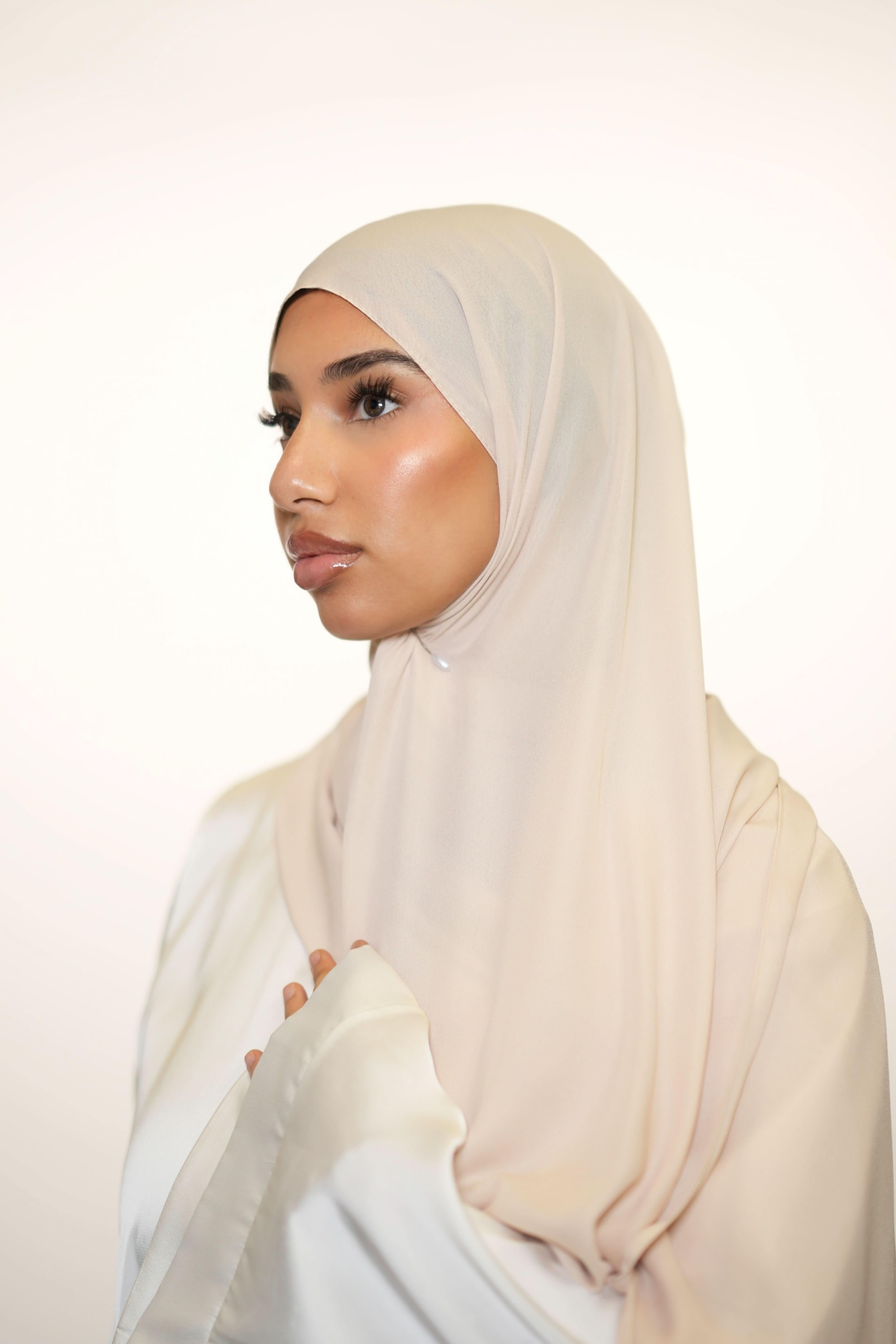 Crepe - light beige - Losyana.Shop