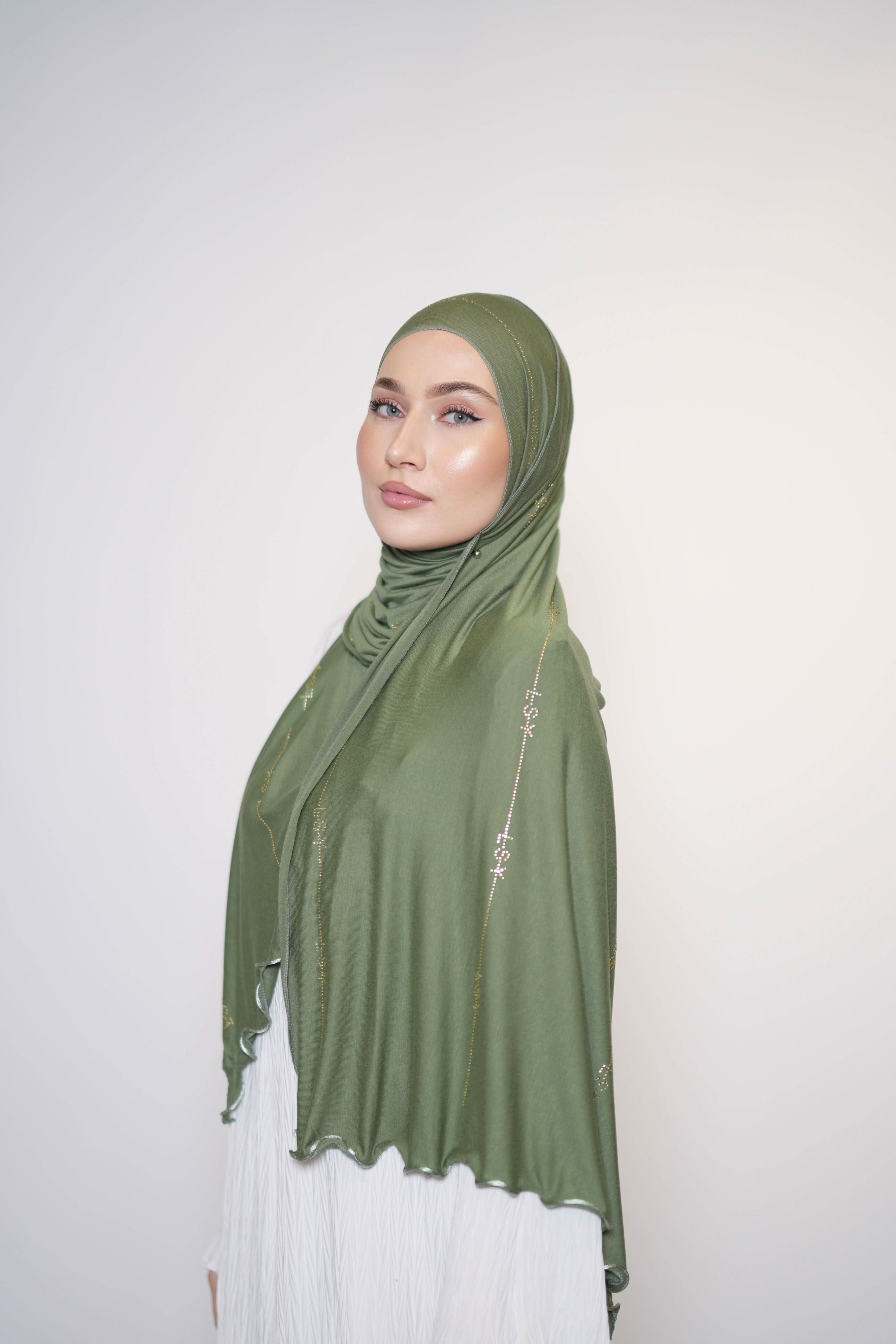LSY Diamond Jersey - olive - Losyana.Shop