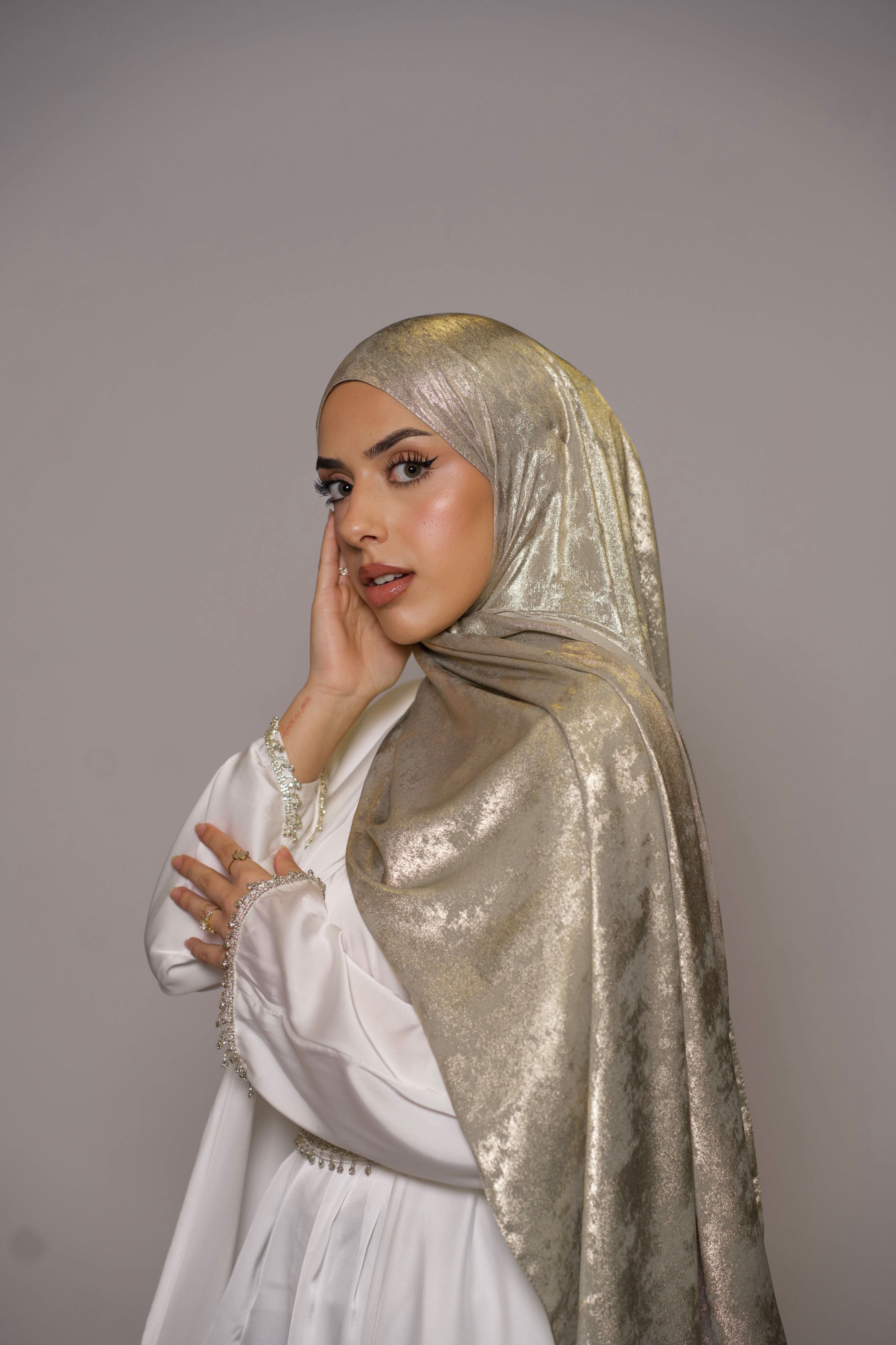 Shine Deluxe - golden green - Losyana.Shop