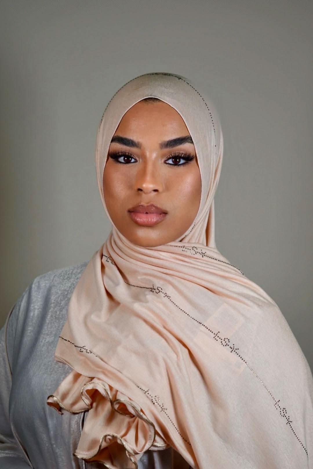 LSY Diamond Jersey - Light apricot - Losyana.Shop