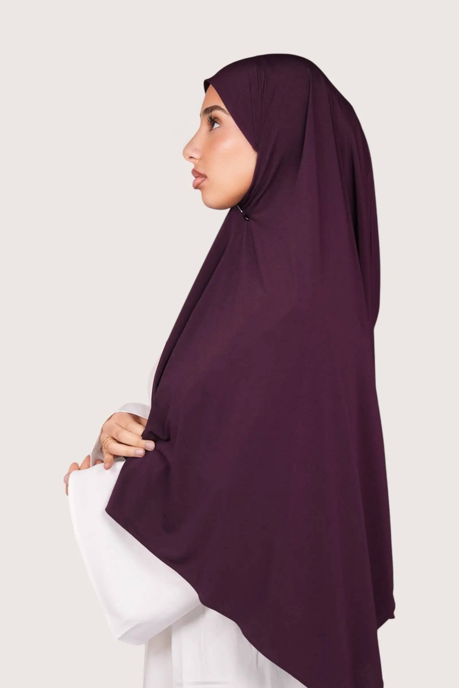 Premium Jersey - eggplant - Losyana.Shop