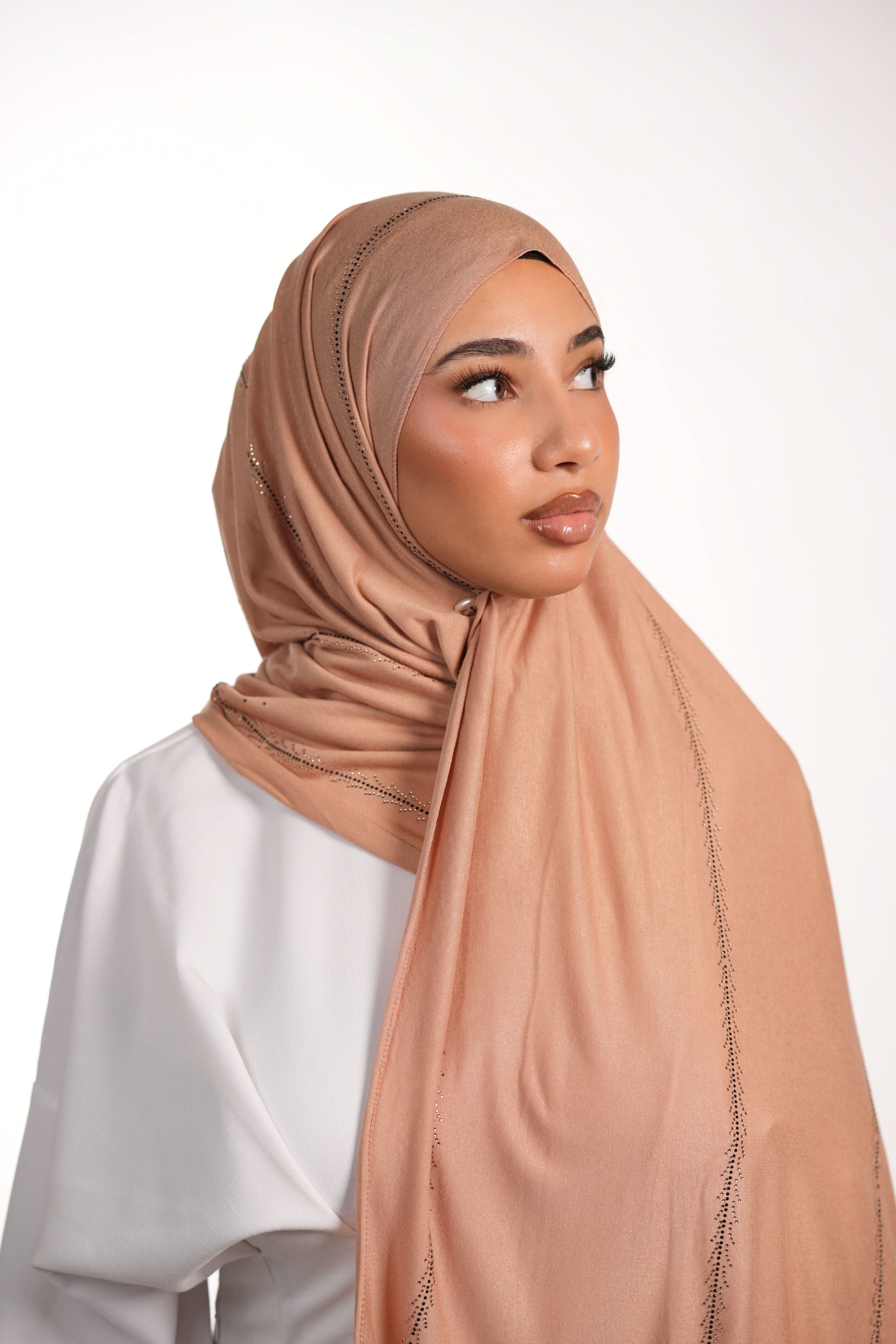 Diamond Jersey 1 - peach - Losyana.Shop