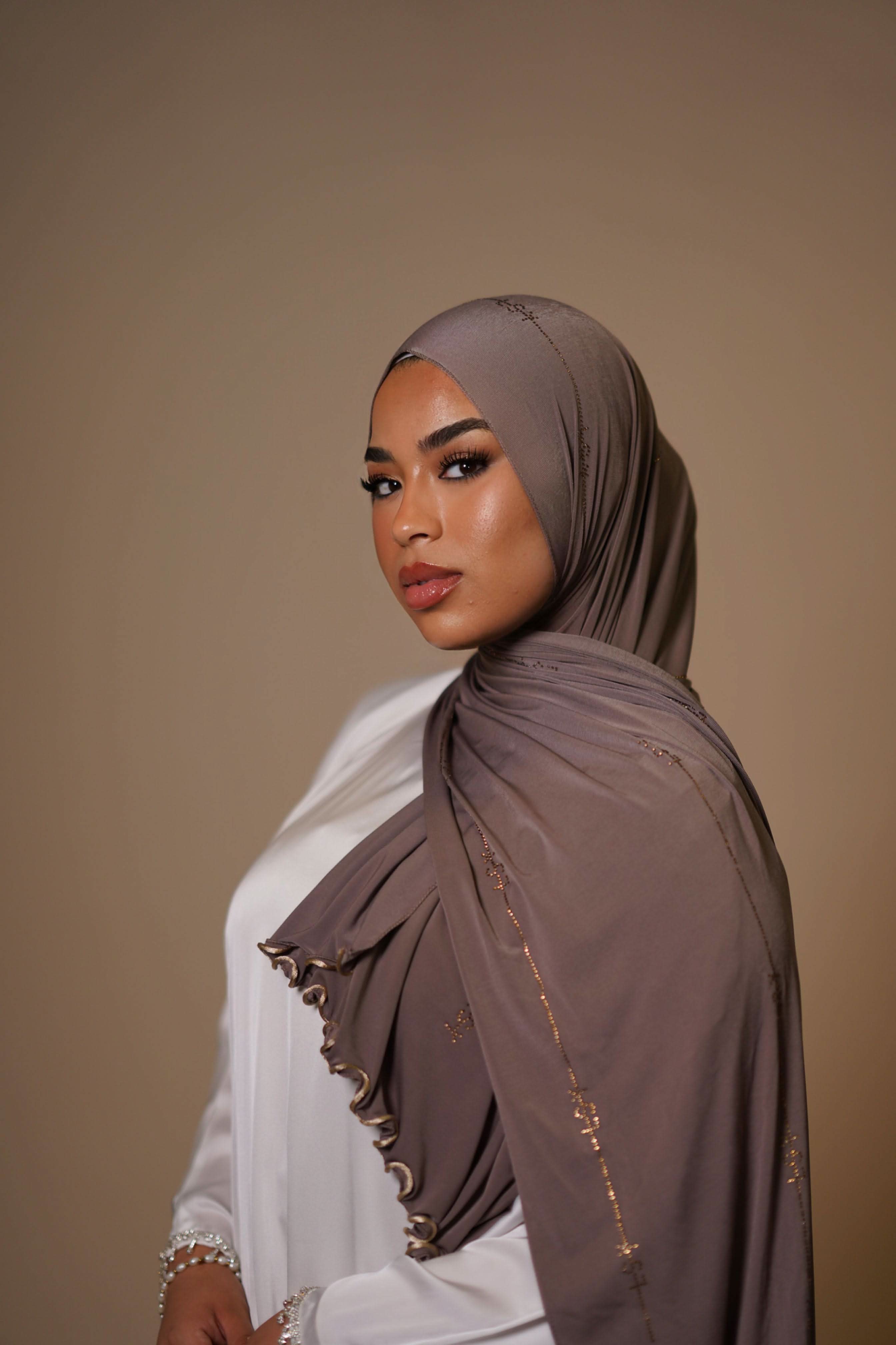 LSY Diamond Premium Jersey - mocca brown - Losyana.Shop