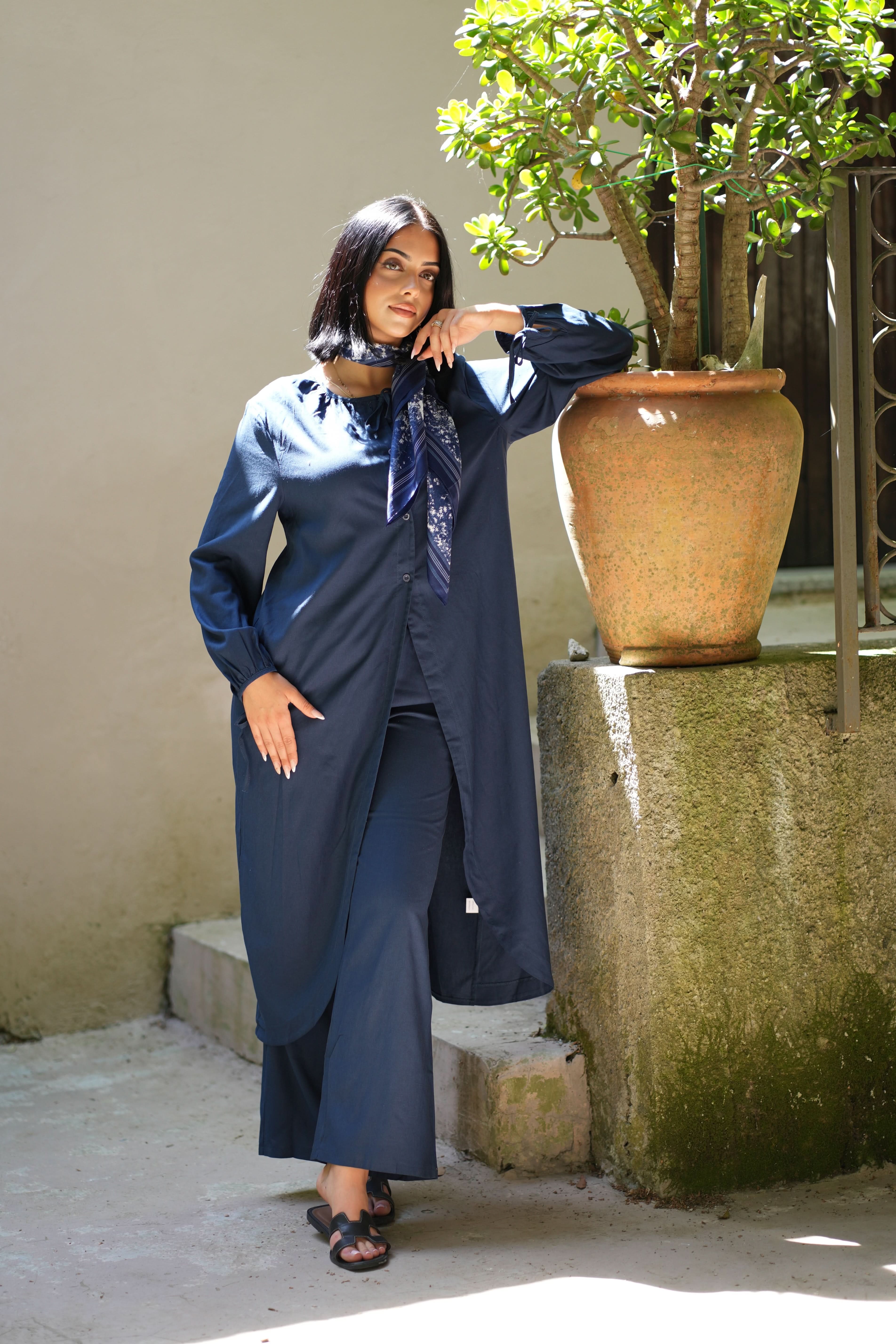 MEDITERRANEAN BREEZE SET - NAVY - Losyana.Shop