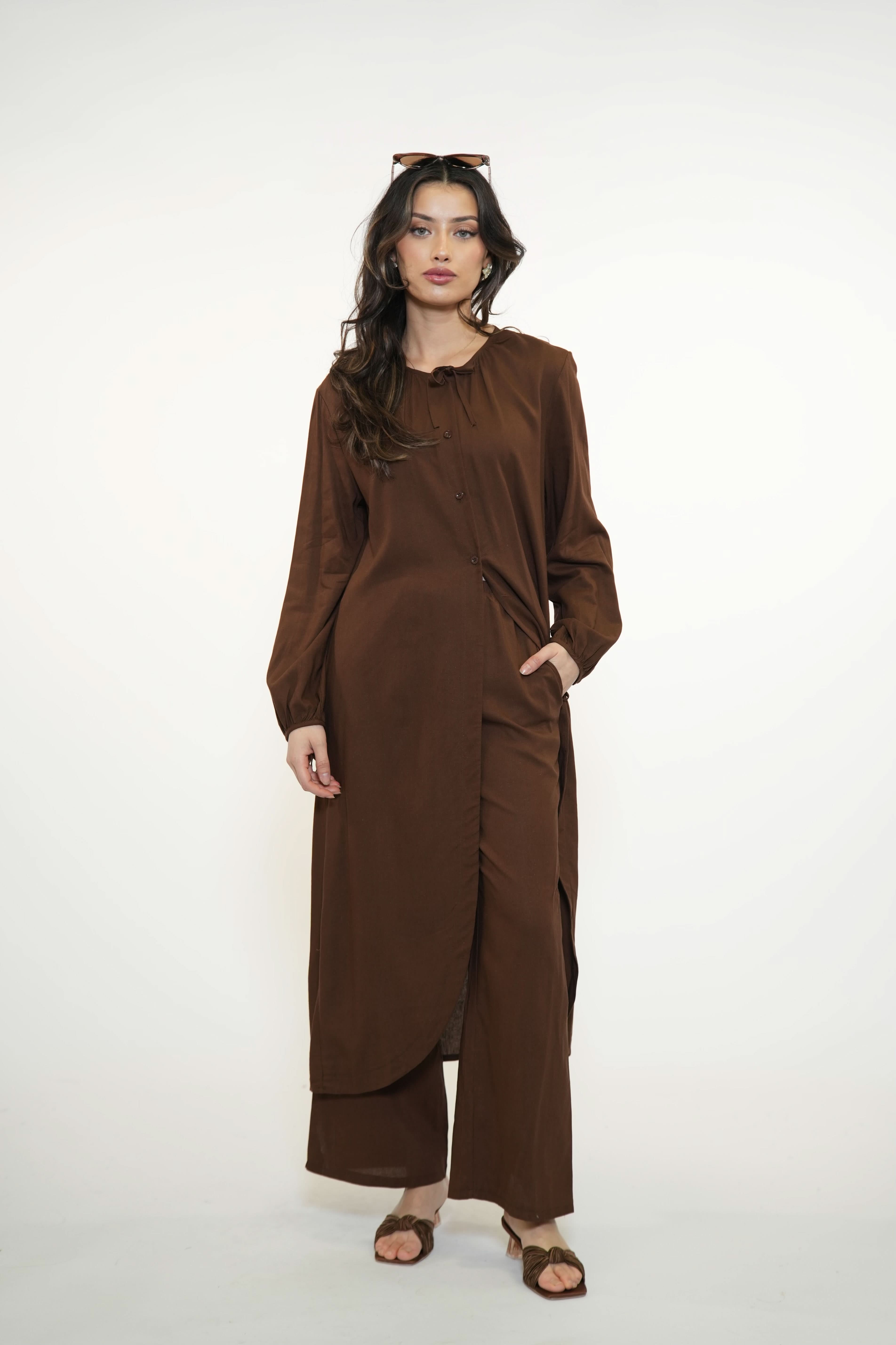 MEDITERRANEAN BREEZE SET - BROWN SUGAR - Losyana.Shop