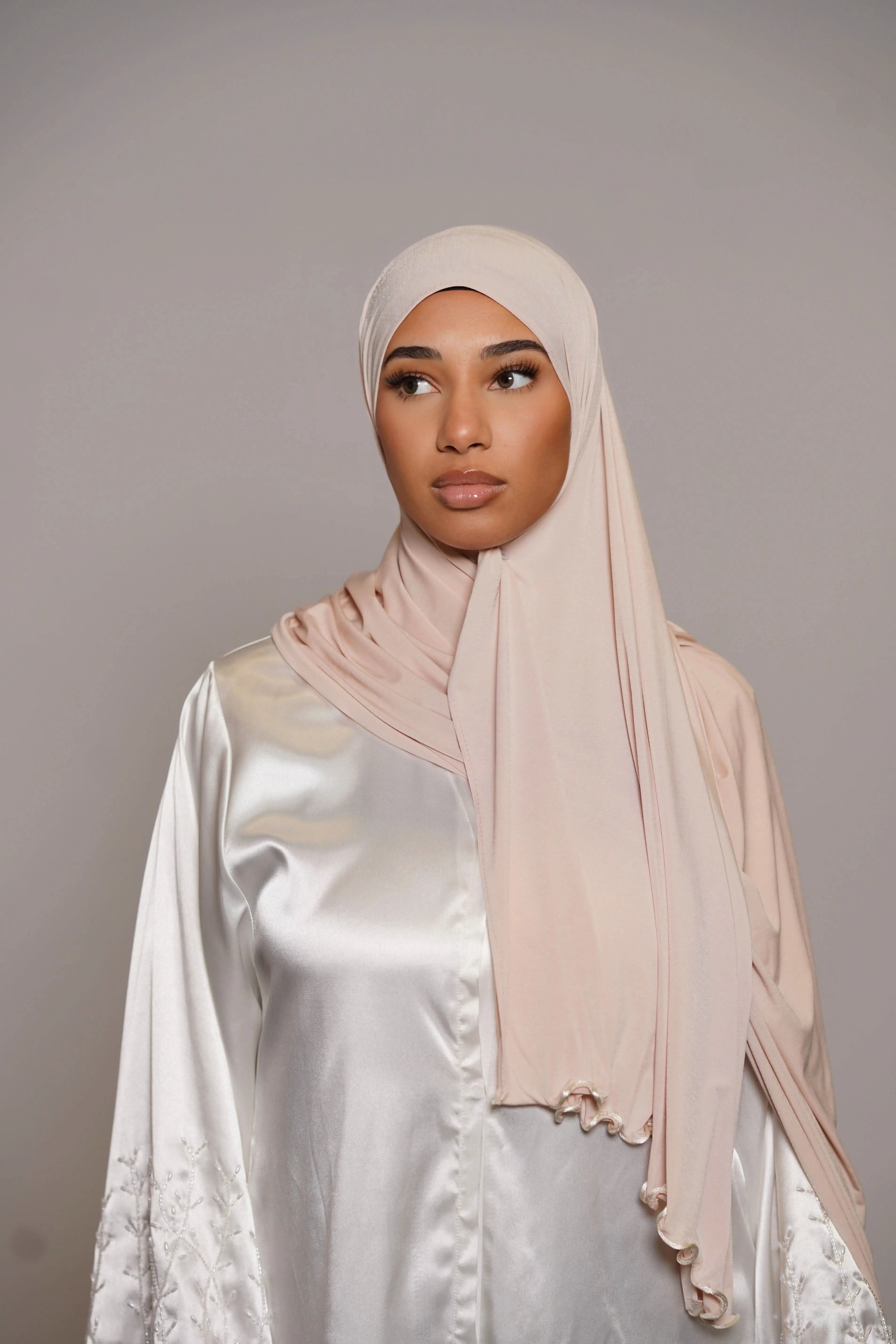 Premium Jersey Line - peach beige - Losyana.Shop