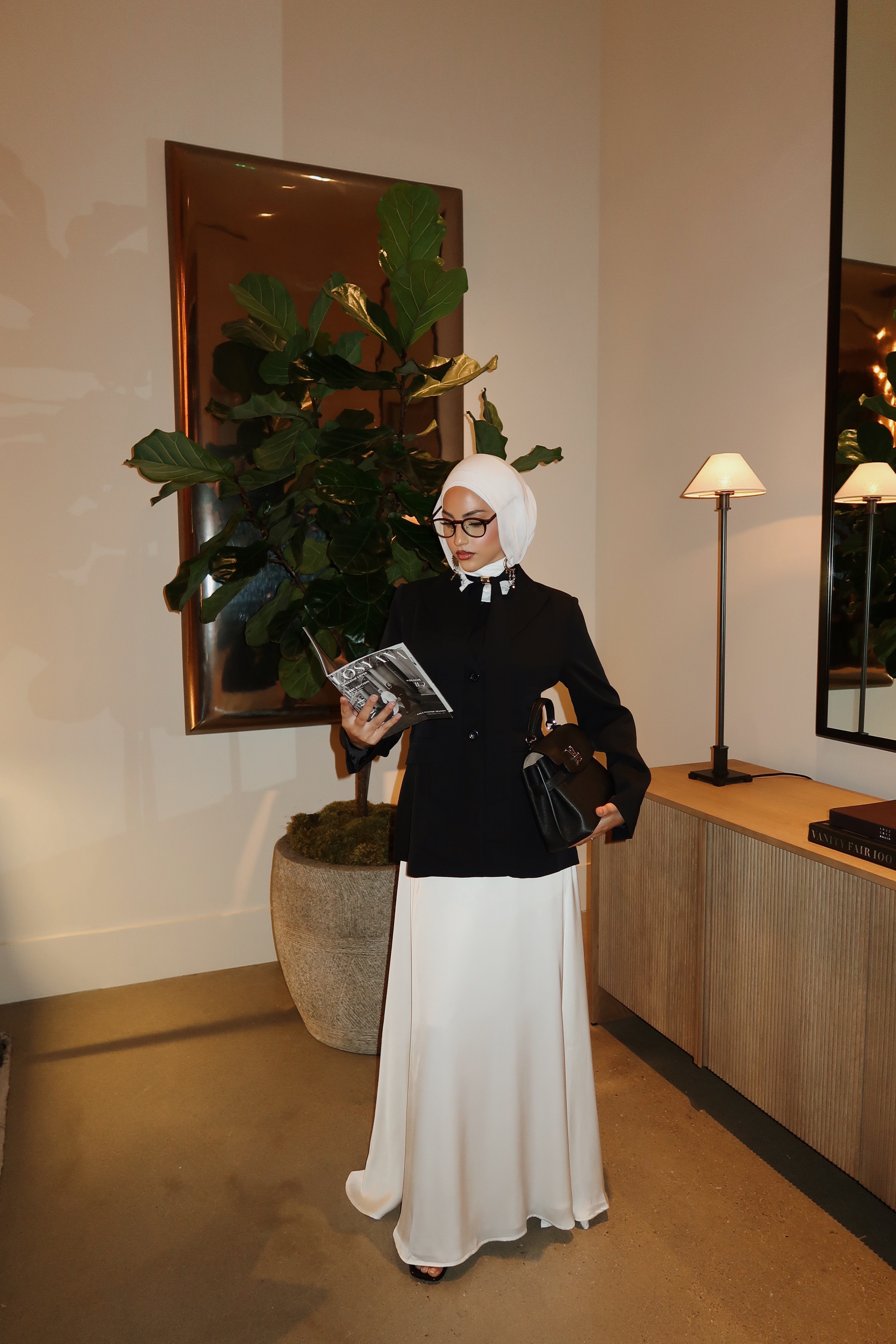 the palais blazer - black