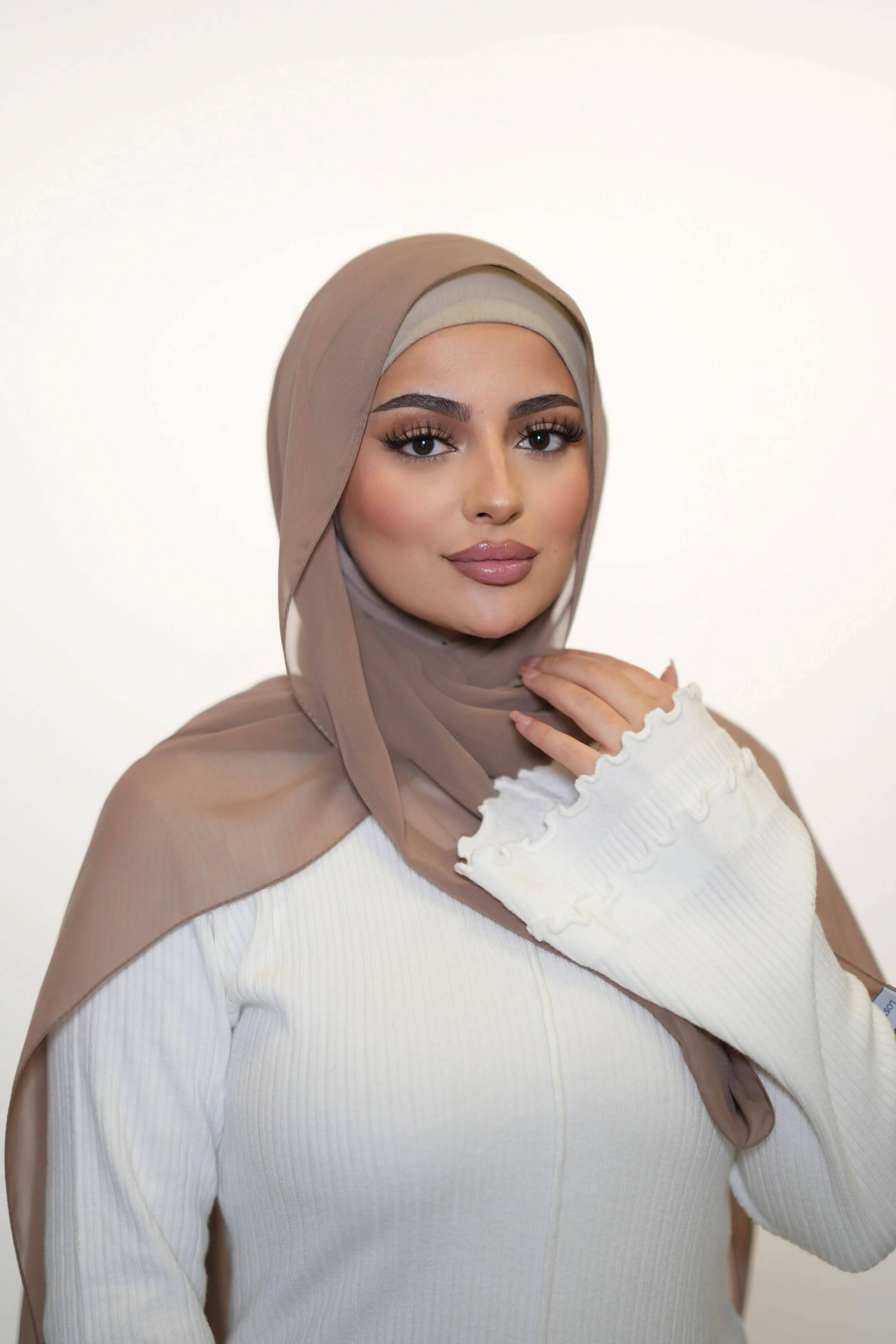 Chiffon - Light Brown - Losyana.Shop