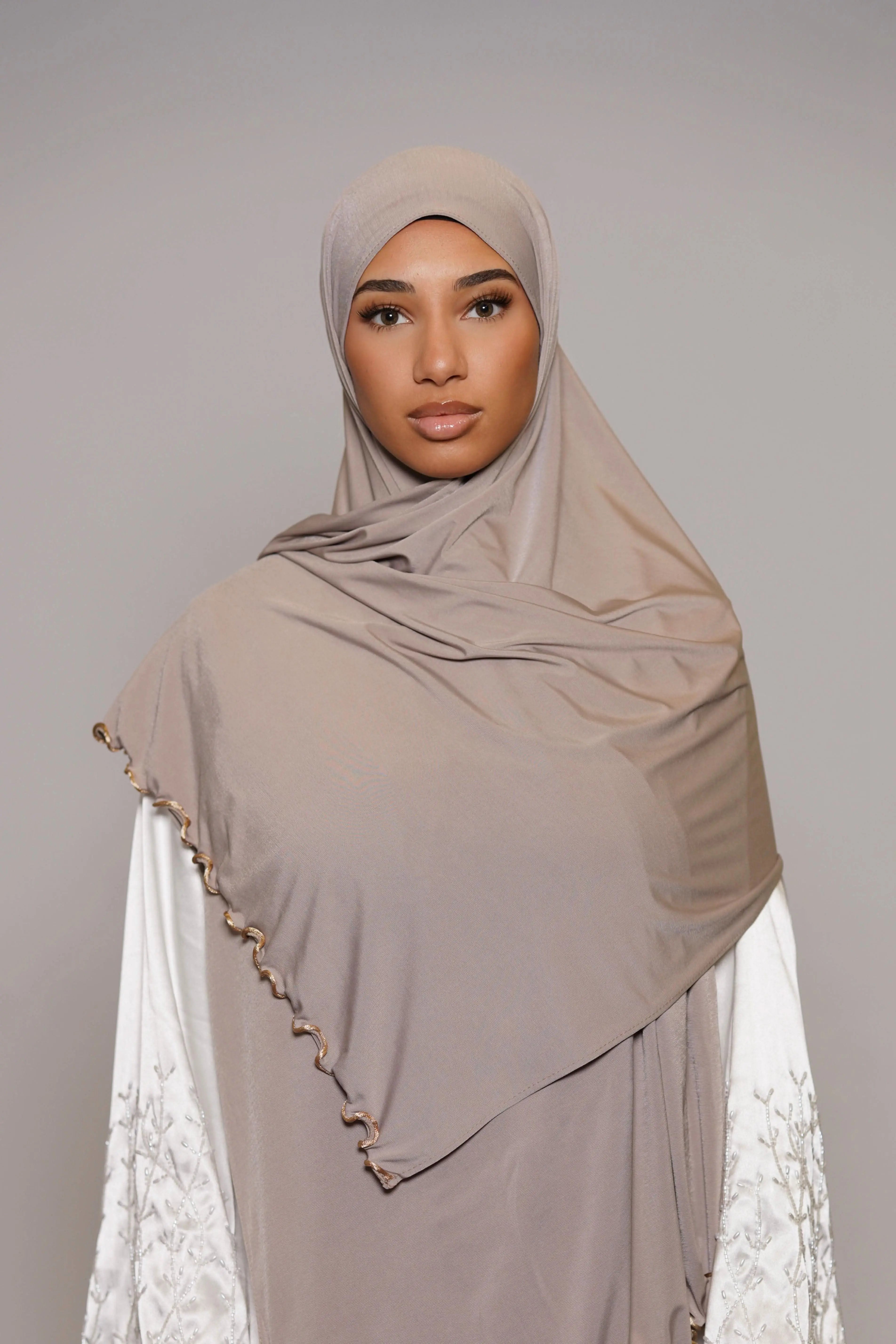 Premium Jersey Line - dark beige - Losyana.Shop