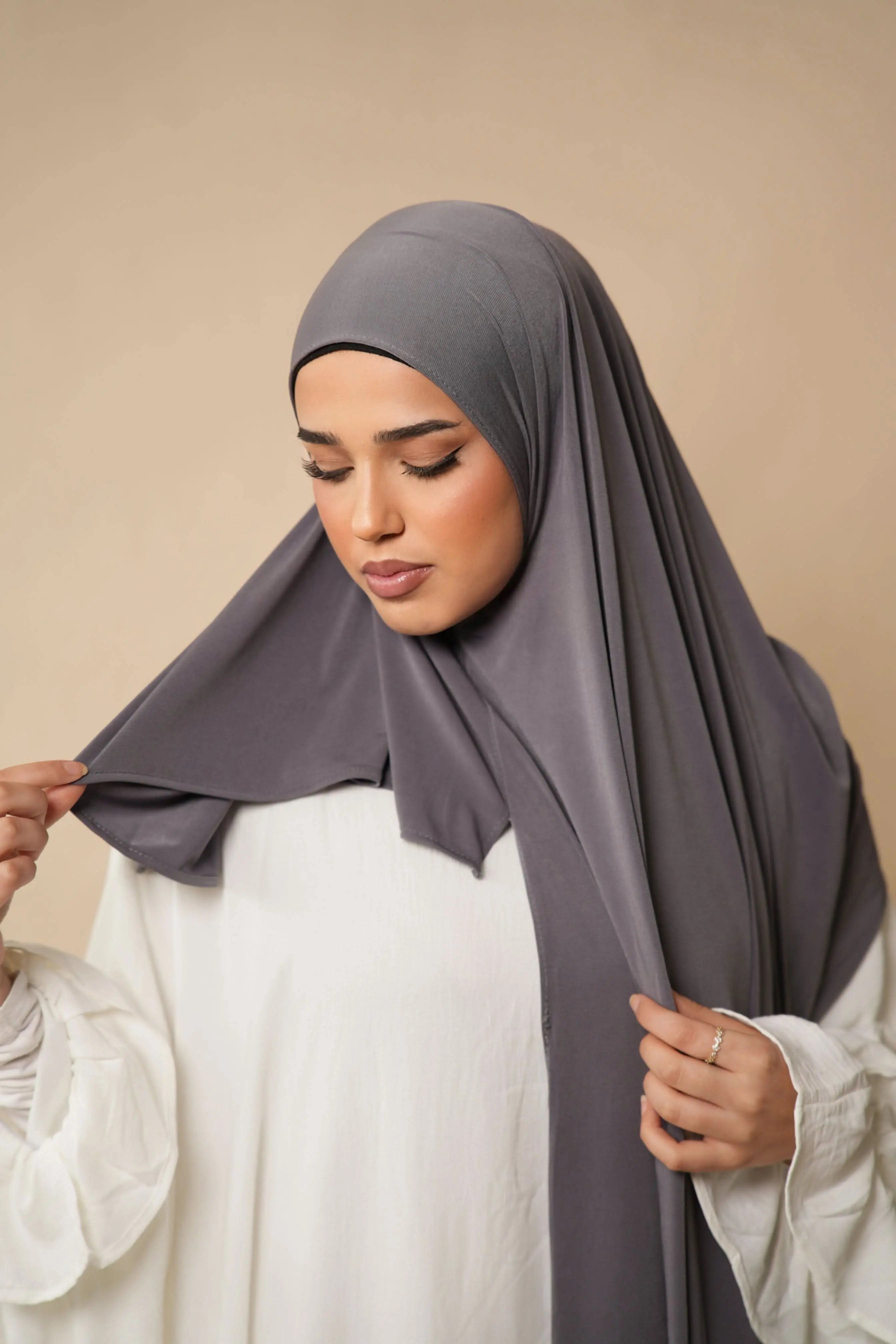 Premium Jersey to go - dark grey - Losyana.Shop