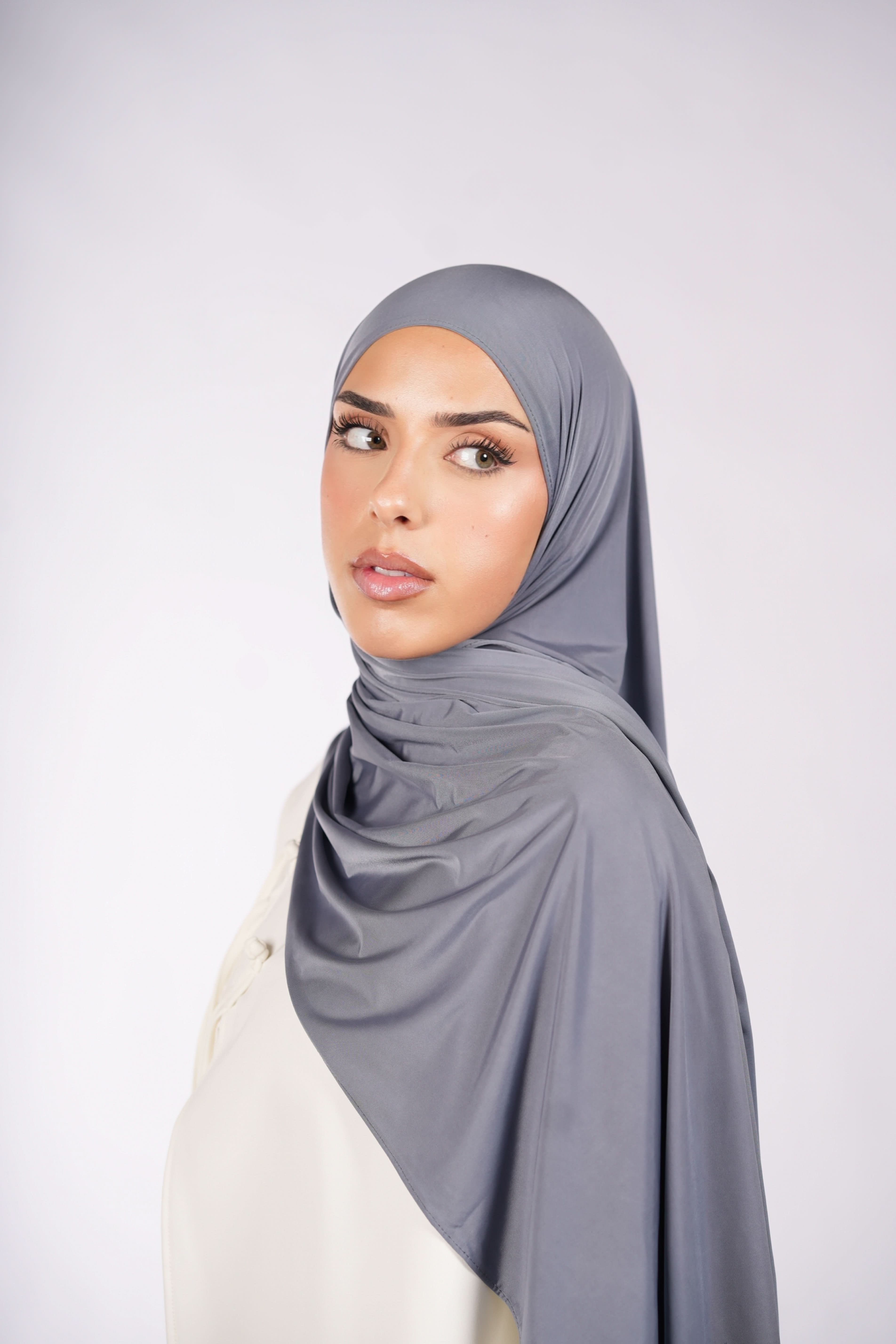 Liquid Jersey - Blue grey - Losyana.Shop