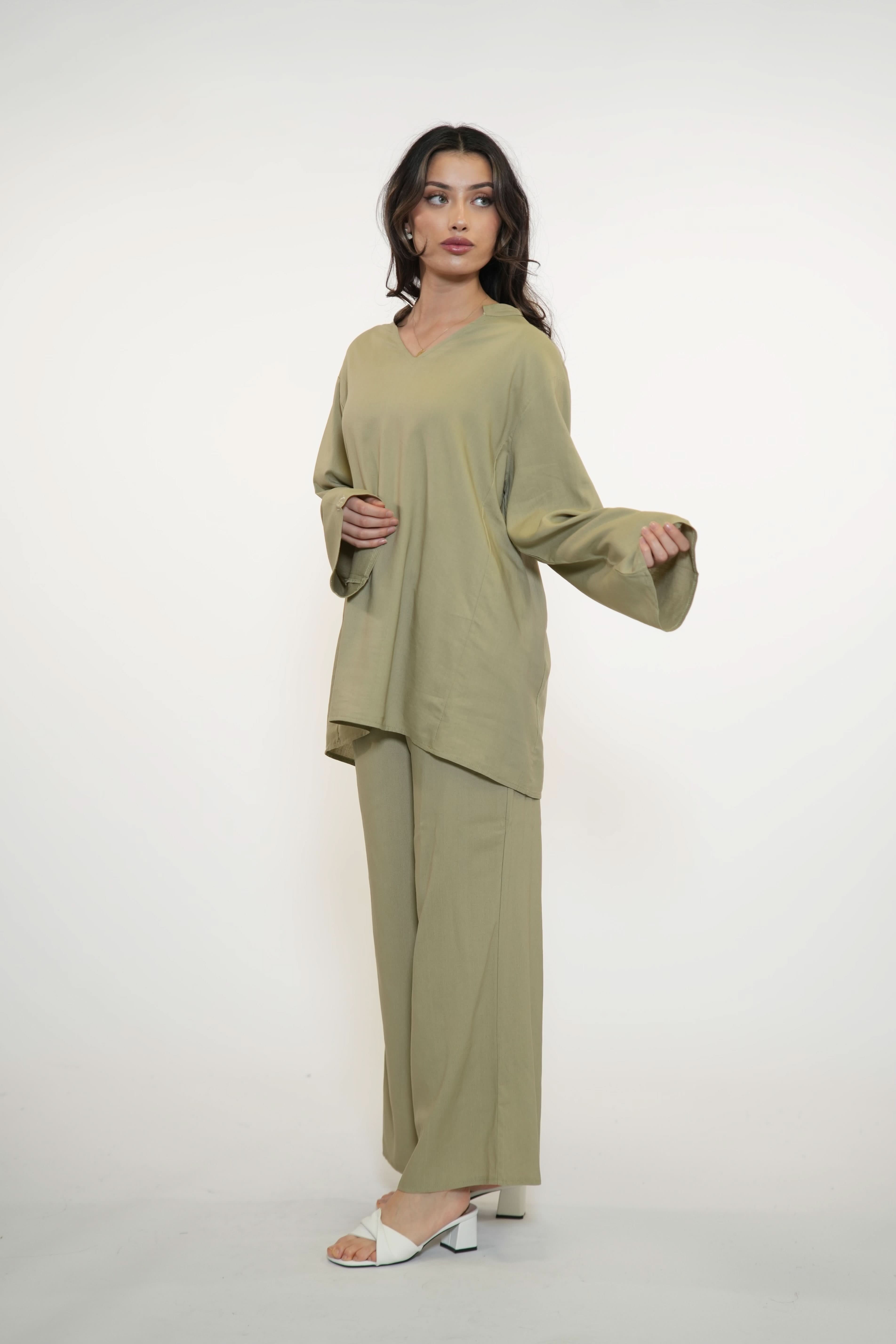 SICILIAN BREEZE SET - PISTACHIO - Losyana.Shop