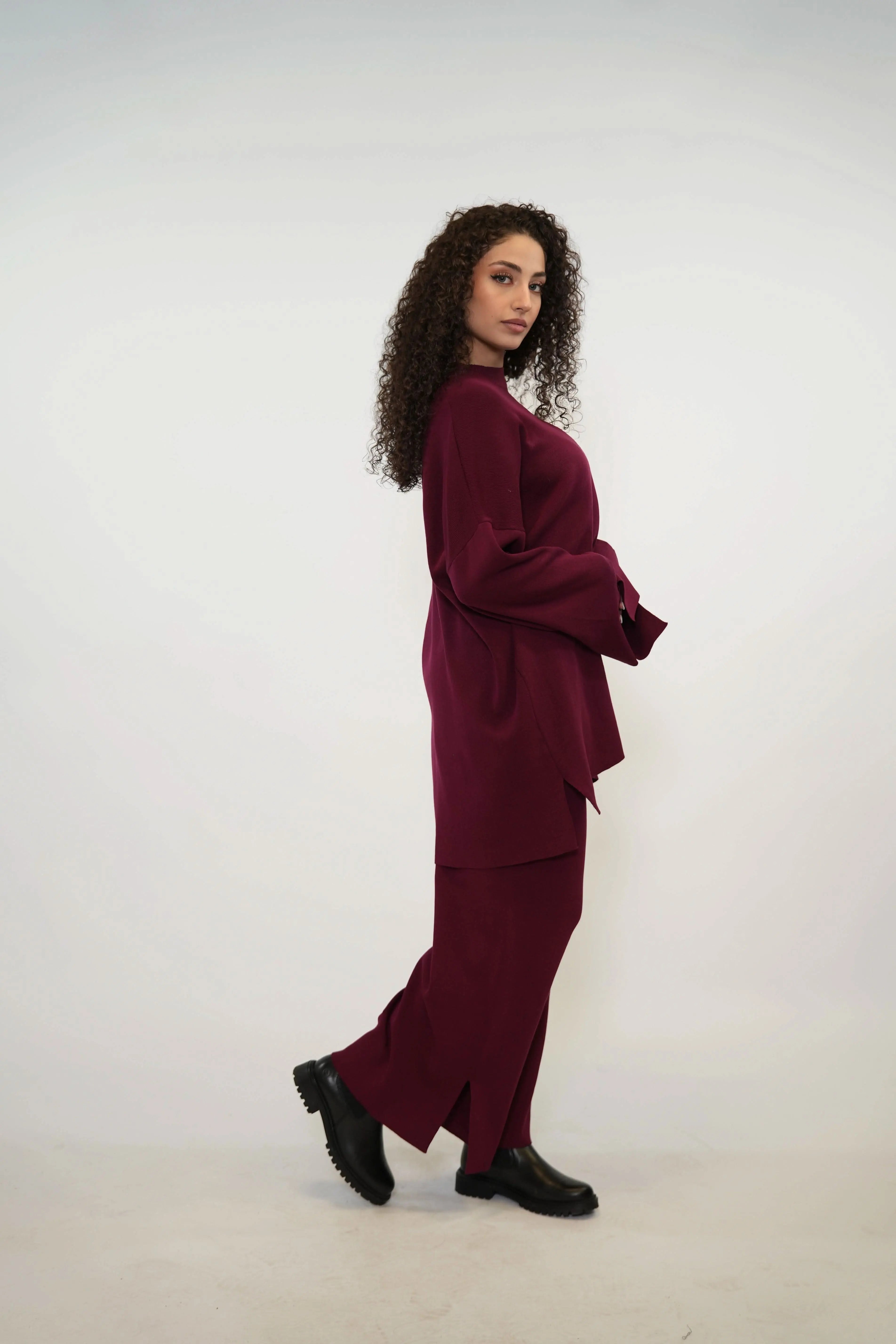 Signature Cotton Set - Bordeaux - Losyana.Shop