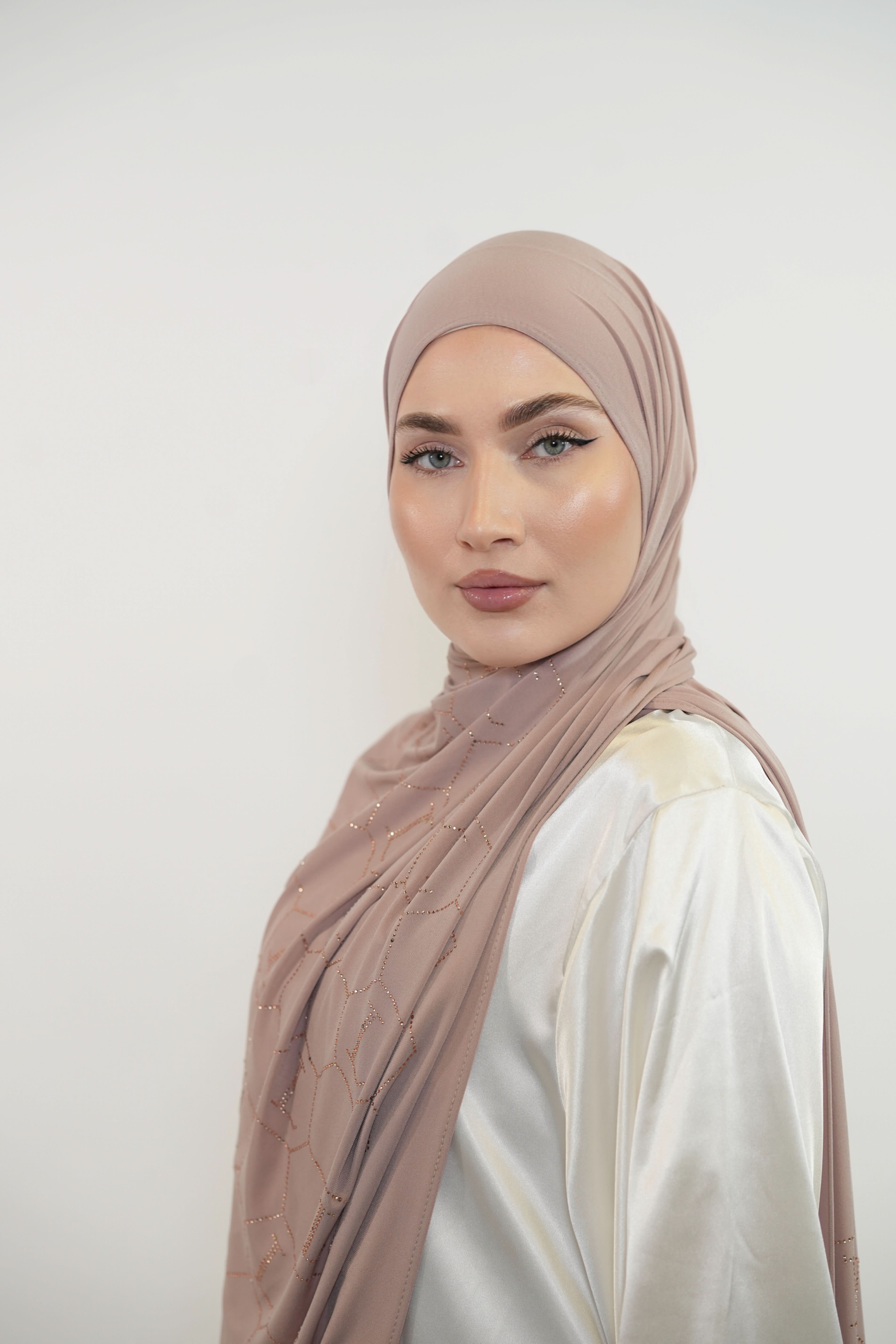 Premium Jersey Strass “L” - old rose - Losyana.Shop