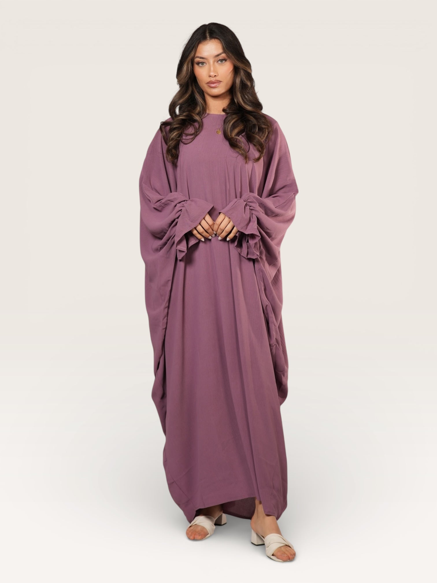 Jazz Abaya - pink - Losyana.Shop