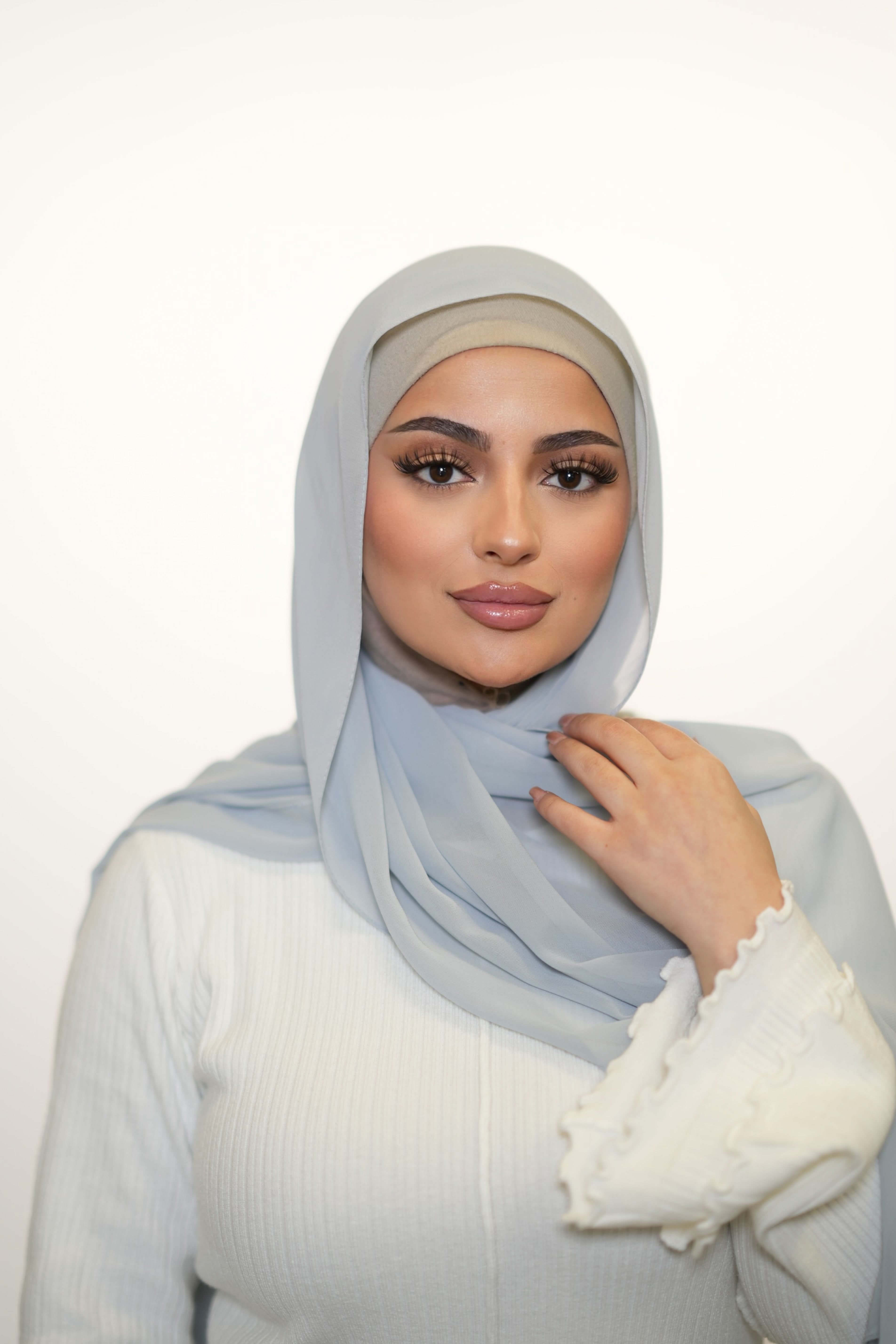 Chiffon - Lavender Grey - Losyana.Shop