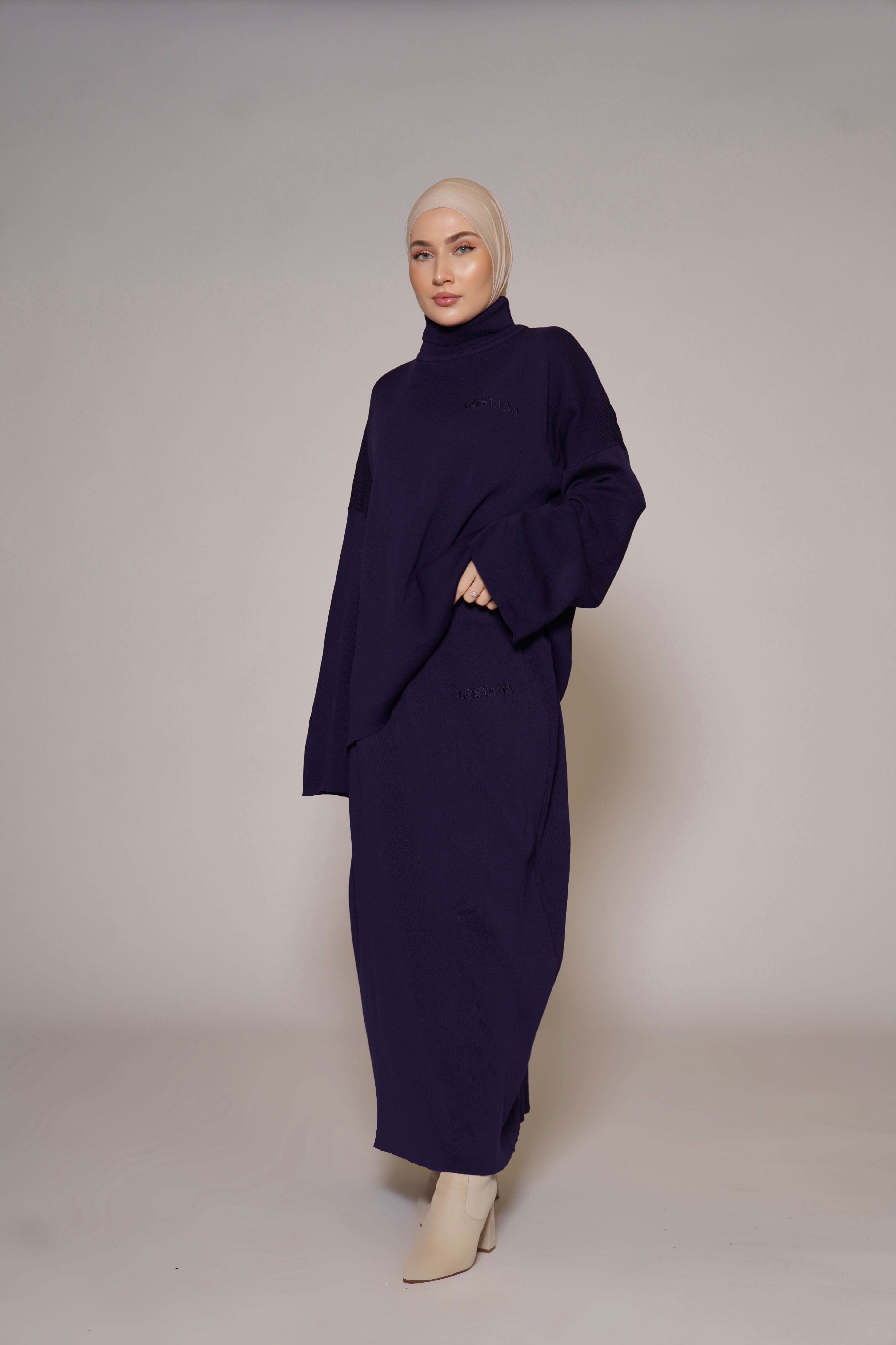 Luxury Cotton Set - Dark Blue - Losyana.Shop
