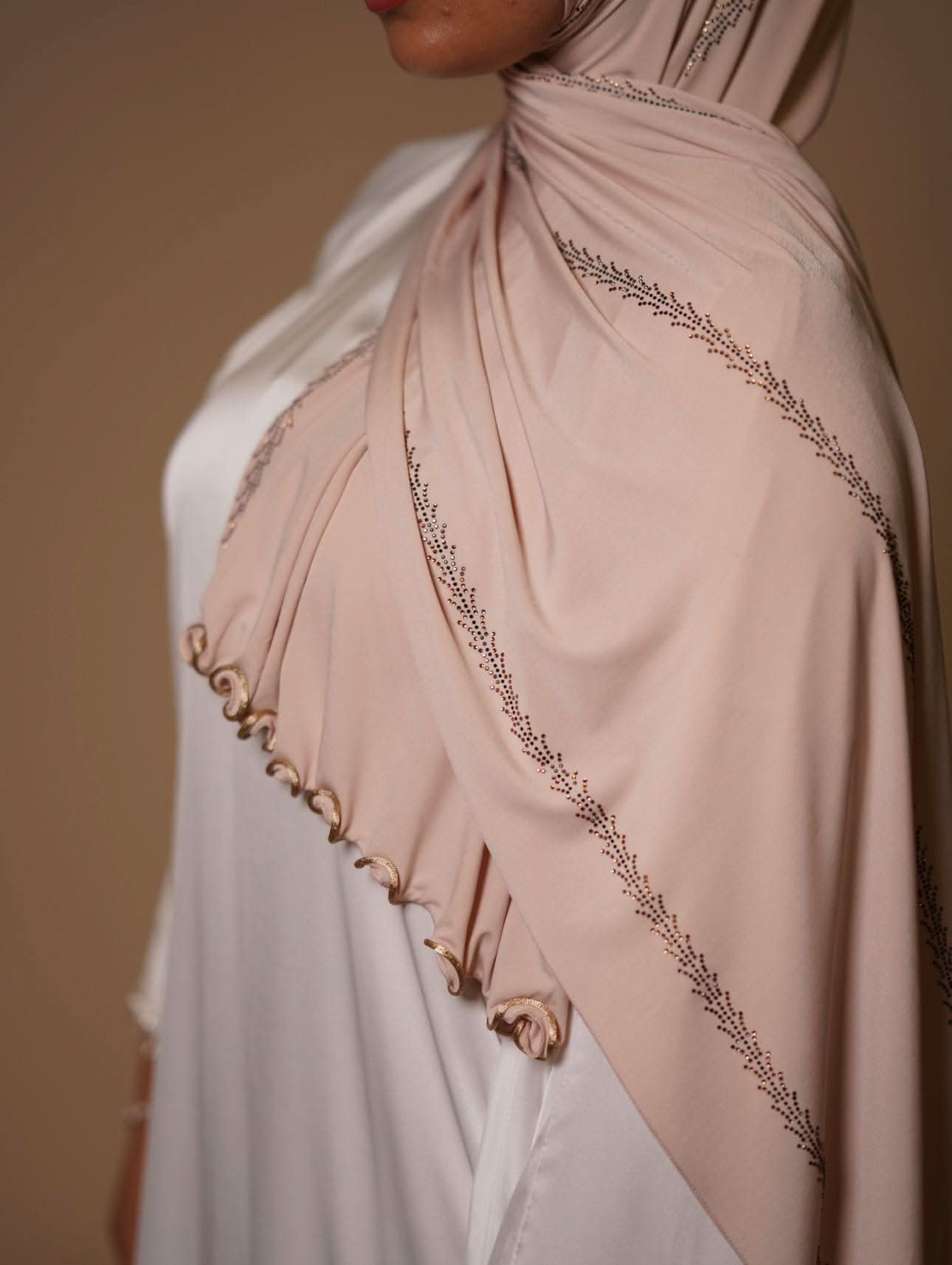Diamond premium Jersey 1 - peach beige - Losyana.Shop