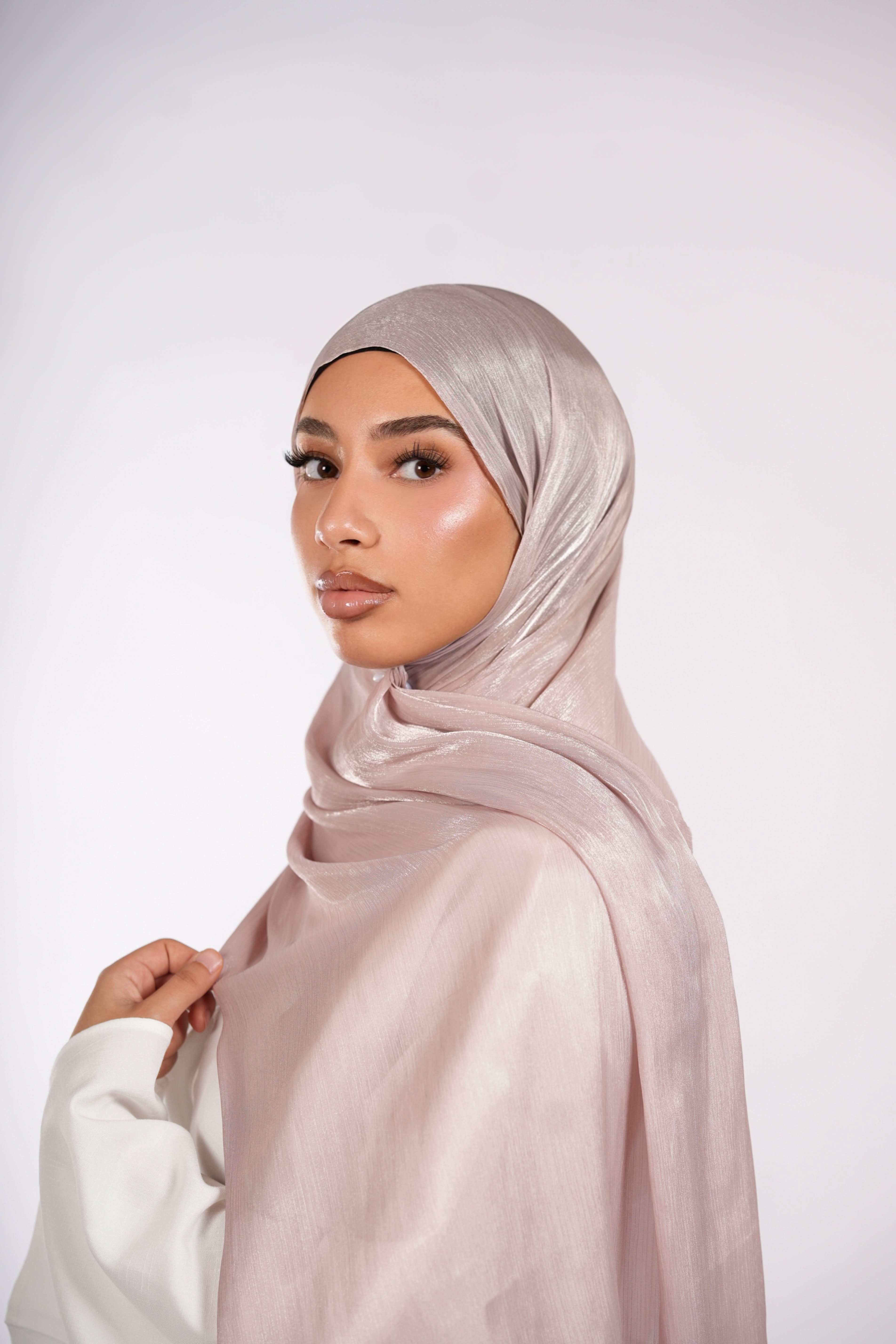 Organza Hijab - Rose - Losyana.Shop