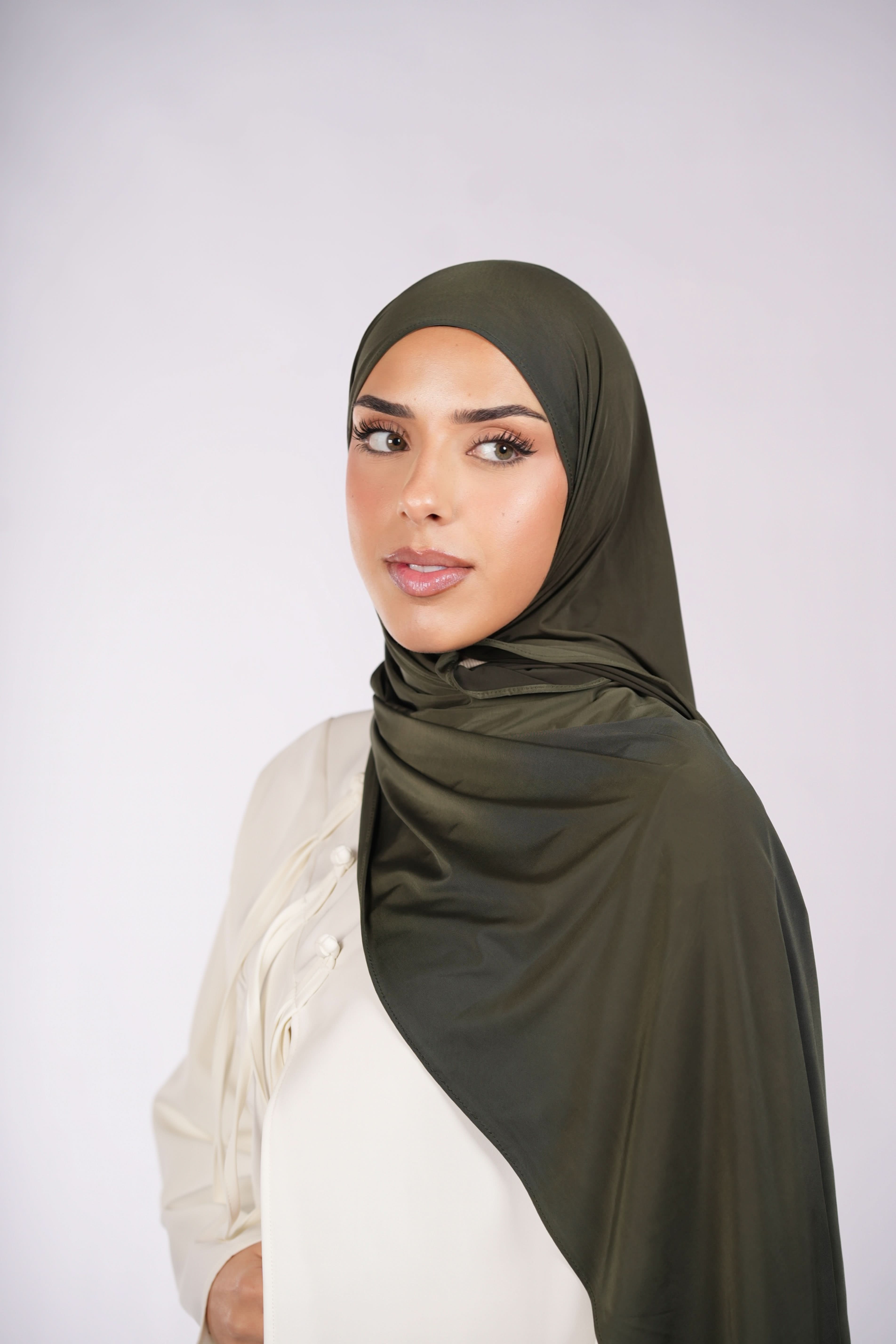 Liquid Jersey - Army green - Losyana.Shop