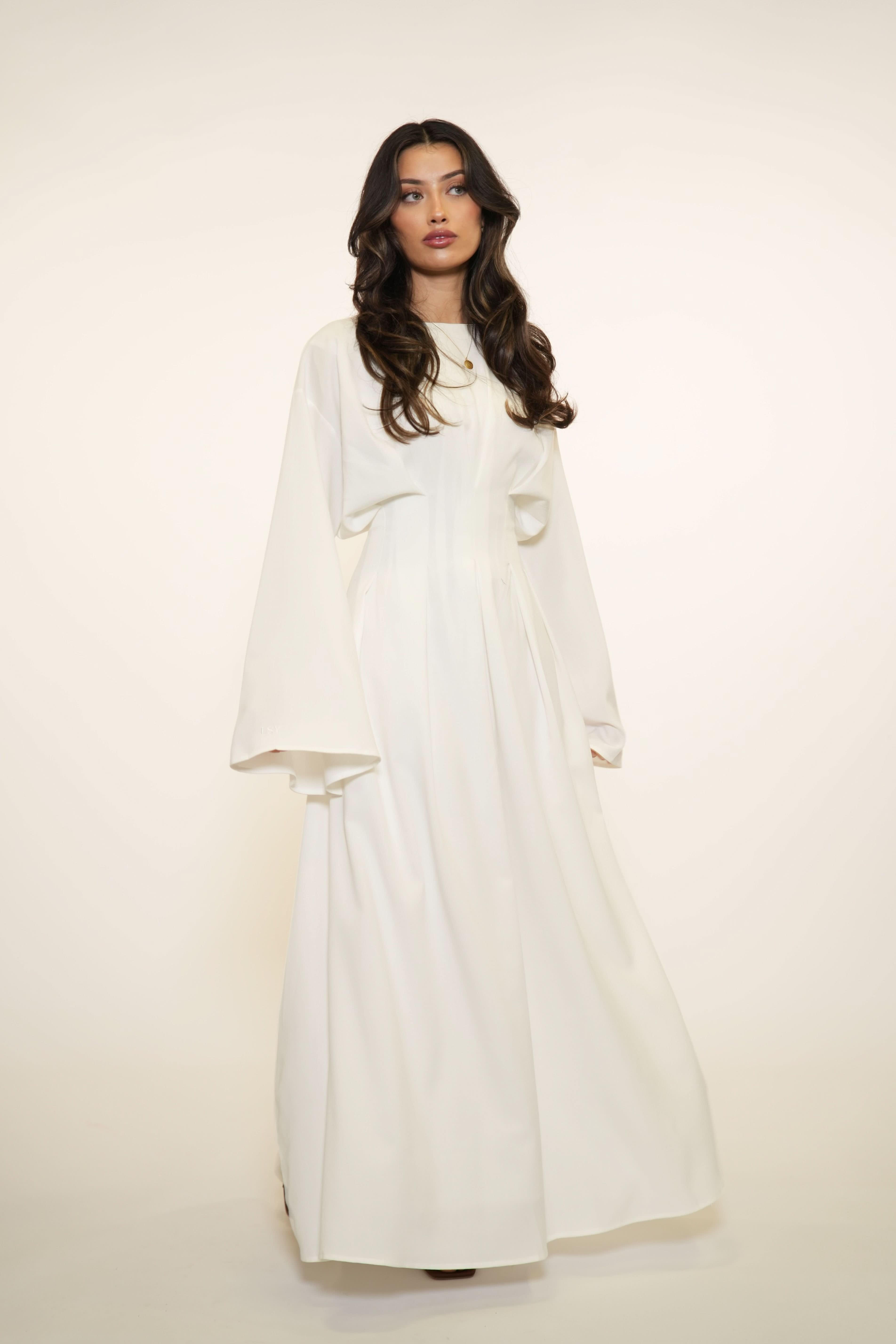 LA BALLEZA CORSET DRESS - WHITE - Losyana.Shop