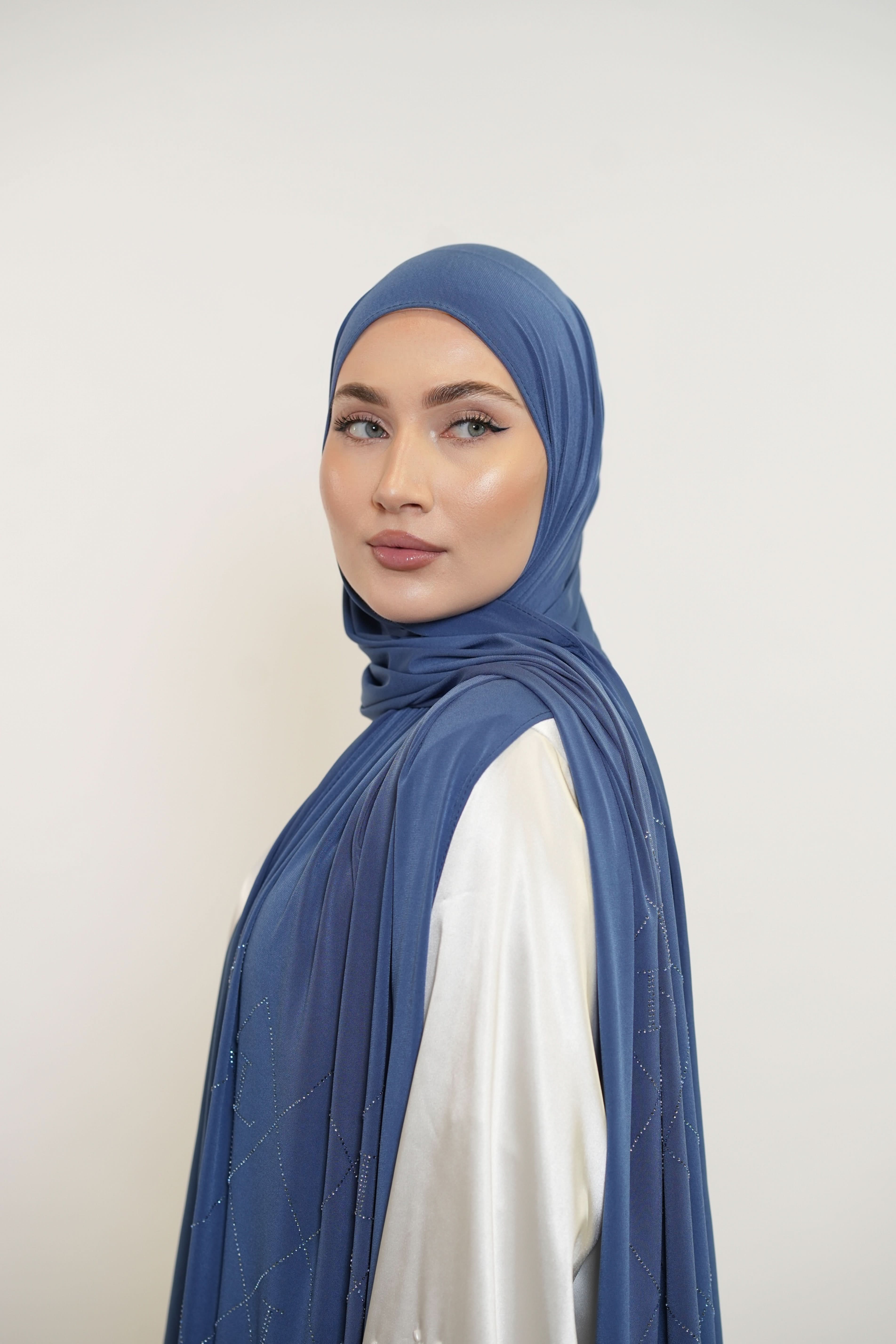 Premium Jersey Strass “L” - ocean - Losyana.Shop