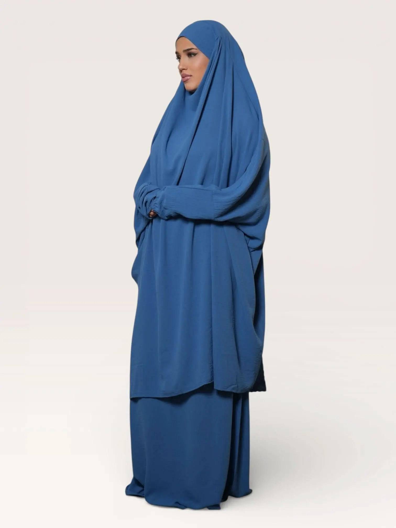 Jazz Jilbab - Blue - Losyana.Shop