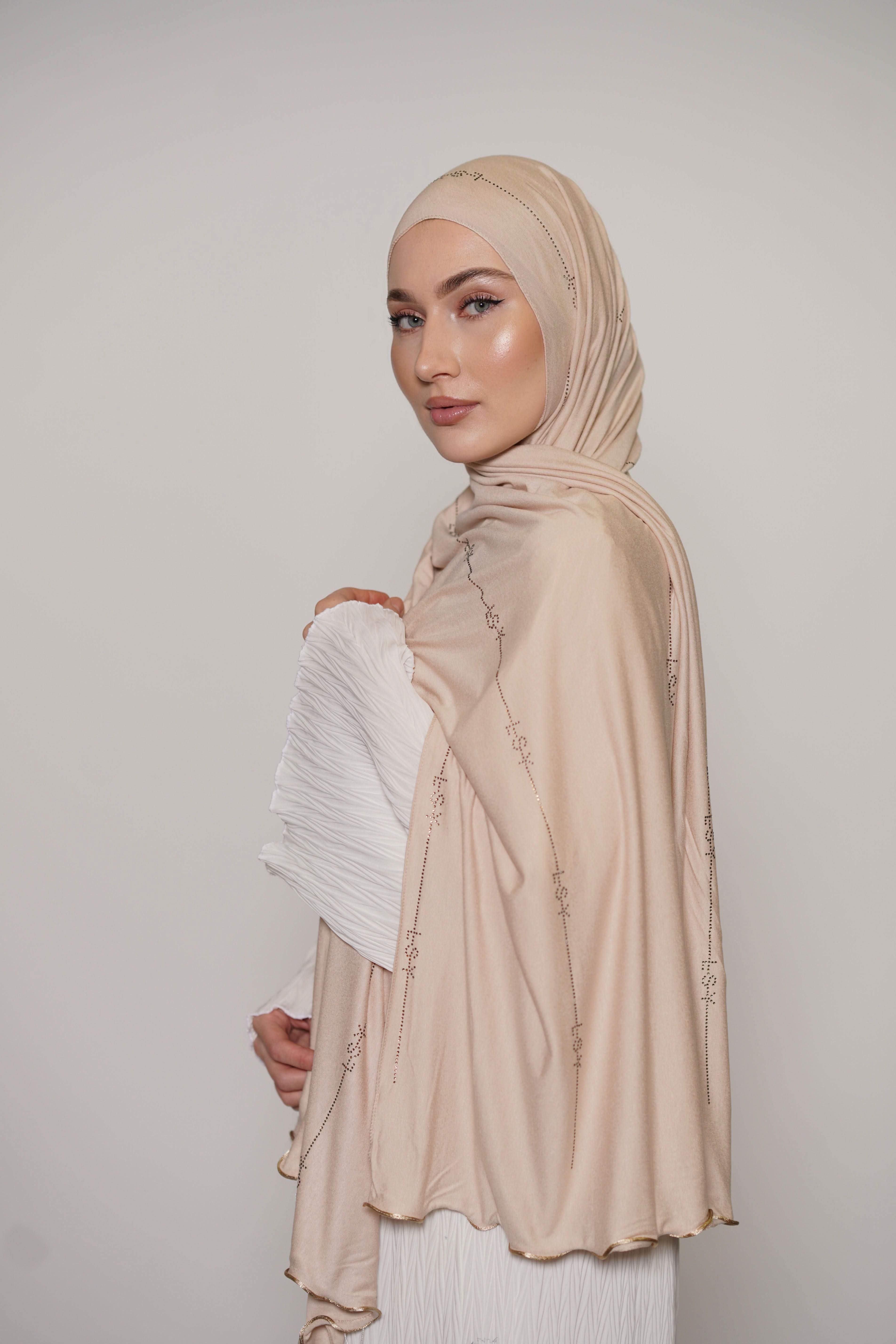 LSY Diamond Jersey - beige - Losyana.Shop