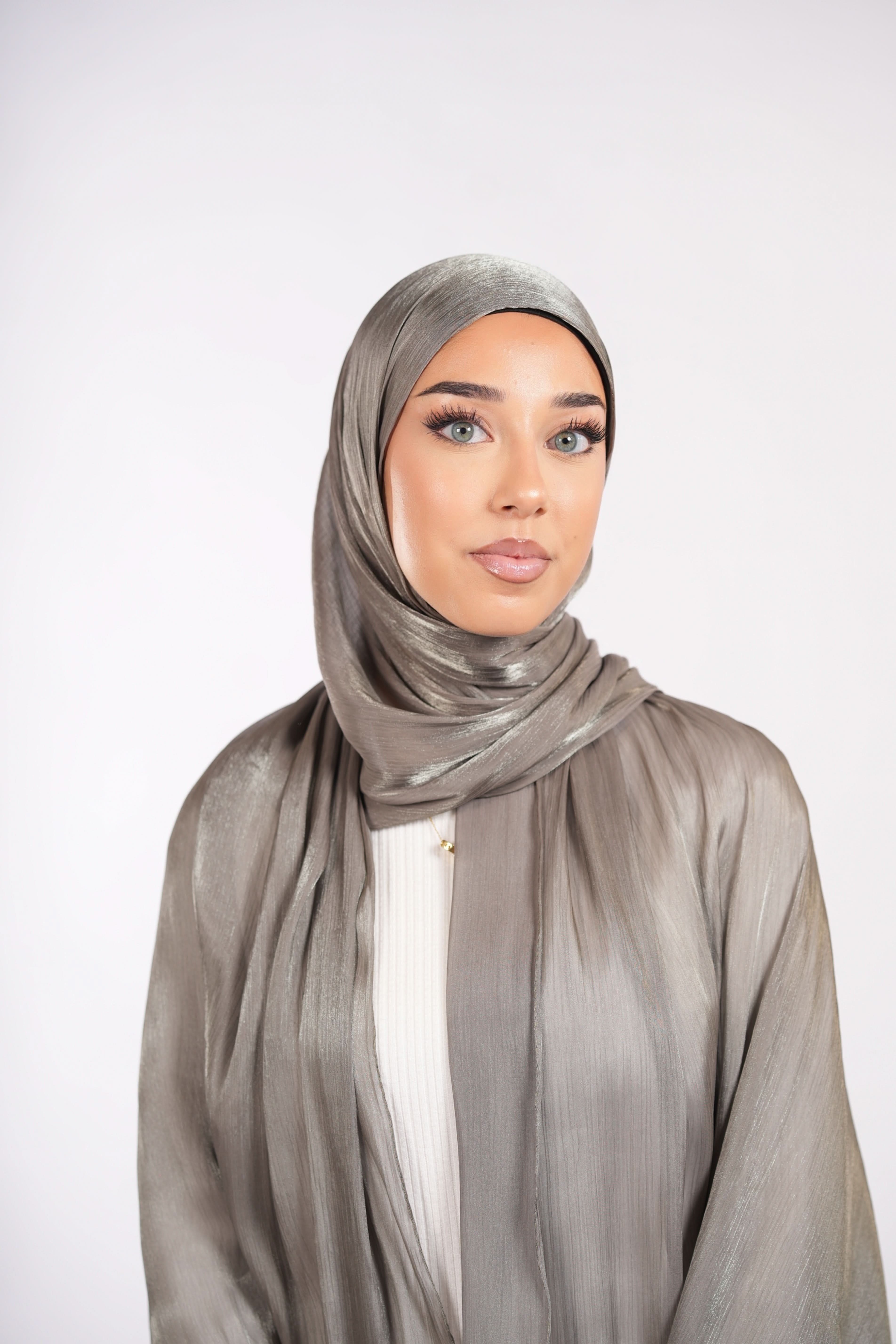 Organza Hijab - Stone - Losyana.Shop